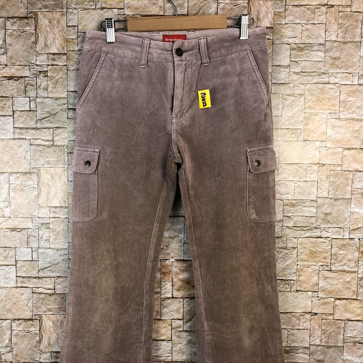 Japanese Brand Drug Store Purple Conduroy Pants #A1022 Size 26" / US 2 / IT 38 - 5 Thumbnail