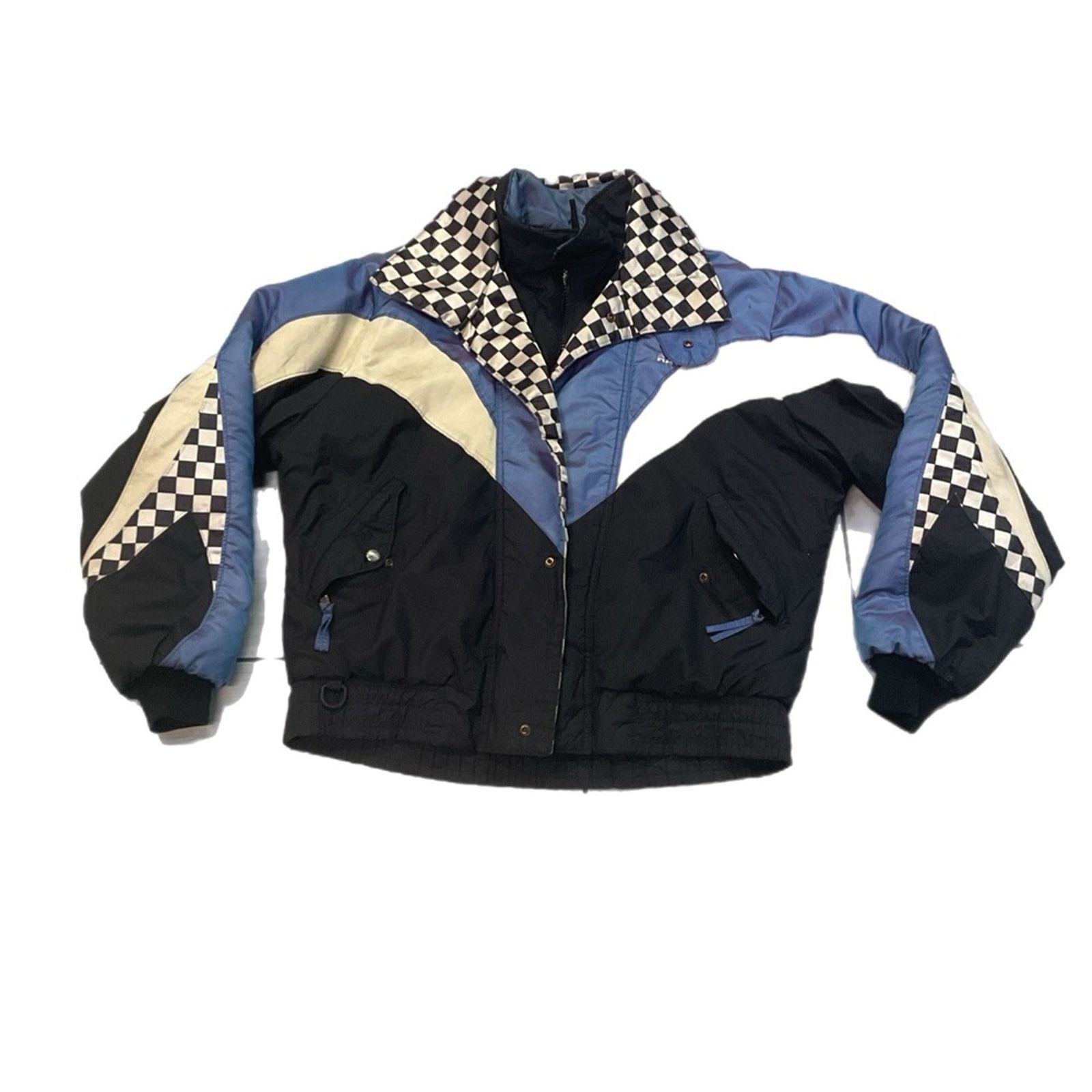 Vintage Polaris Yamaha Motorcycle Racing Jacket Size US L / EU 52-54 / 3 - 1 Thumbnail
