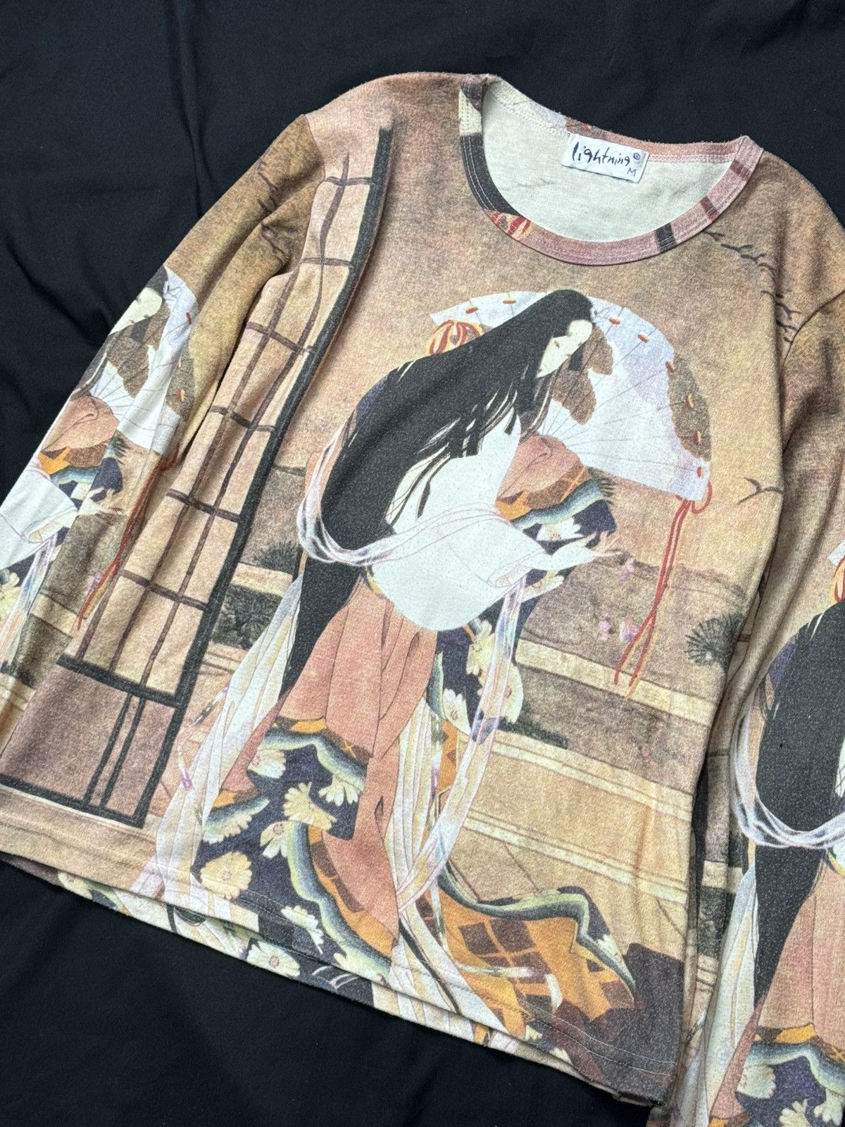 Japanese Brand Japanese lightning jpg styled long sleeve mesh Size US M / EU 48-50 / 2 - 4 Thumbnail