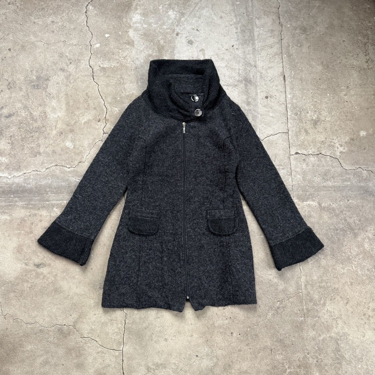 La Fee Maraboutee Wool Zip Coat