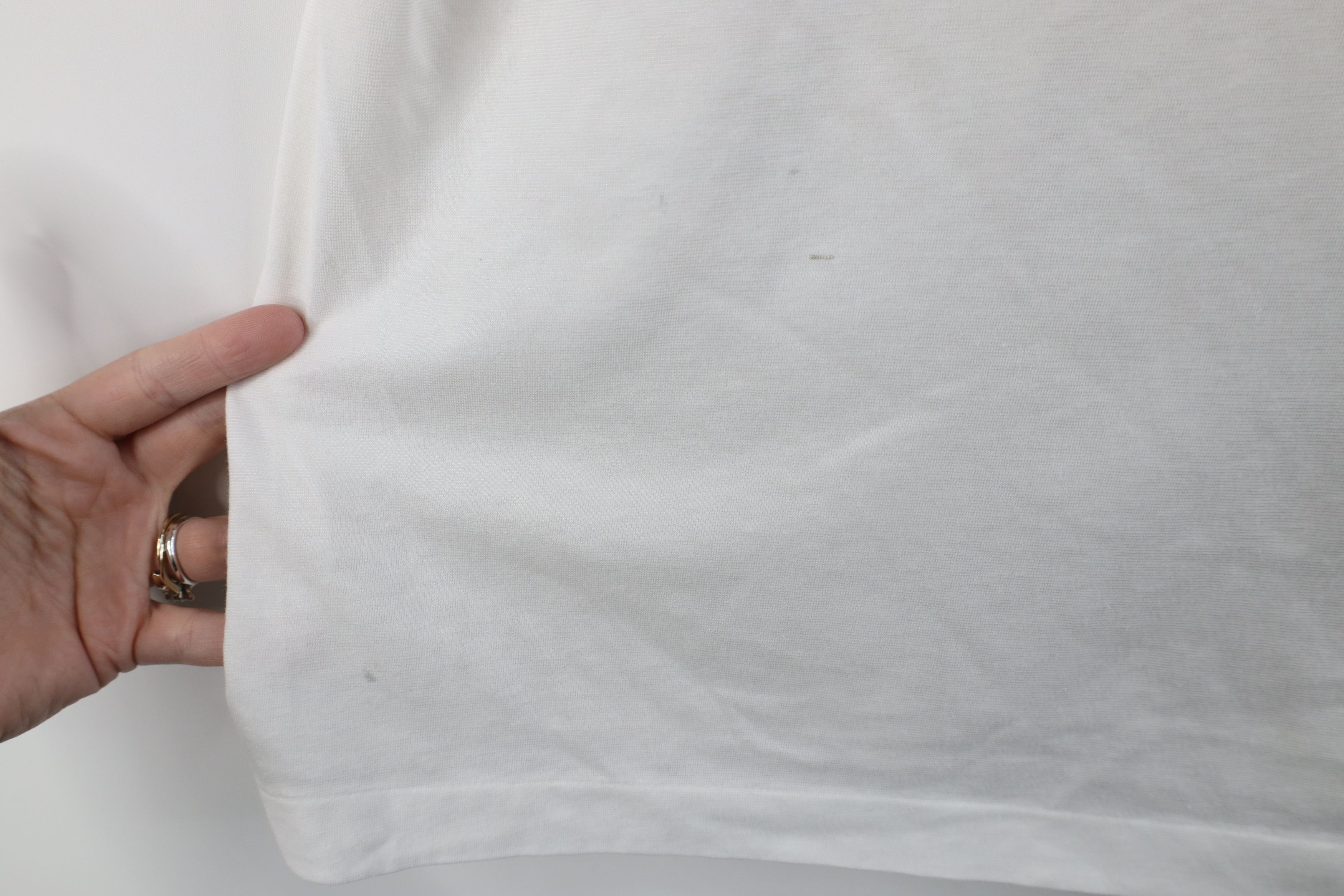 Christian Dior Monsieur × Vintage Vintage 80s 90s Christian Dior Knit Golf Polo Shirt White Size US L / EU 52-54 / 3 - 8 Thumbnail