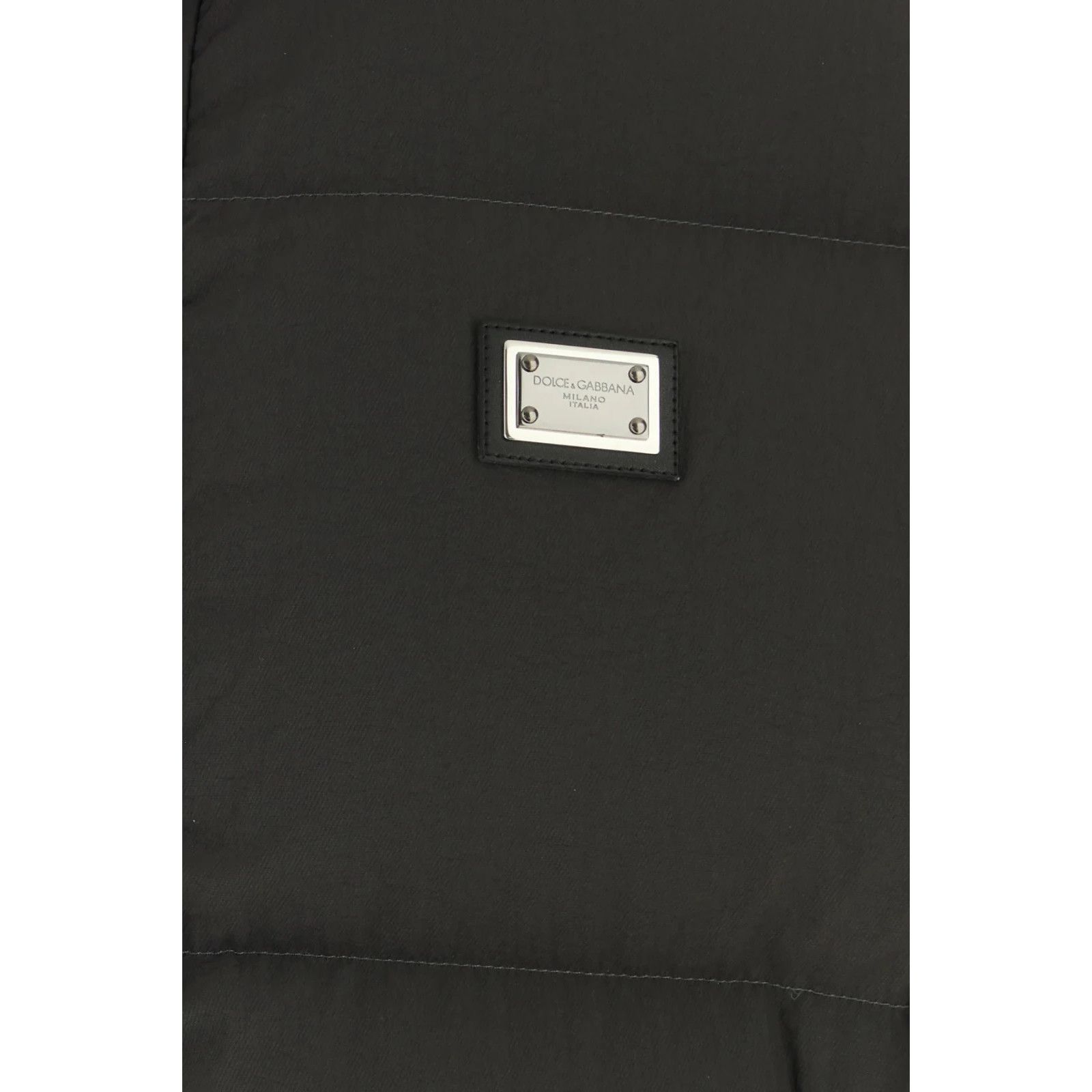 Dolce & Gabbana DOLCE & GABBANA Slate Nylon Blend Down Jacket New & Authenti Size US L / EU 52-54 / 3 - 3 Thumbnail