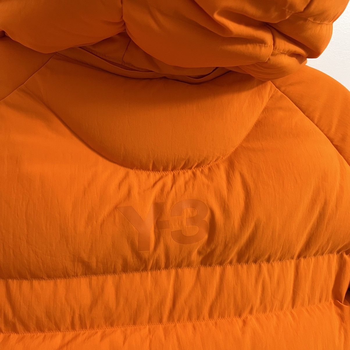 Y-3 Y-3 Orange Down Puffer Jacket Size US M / EU 48-50 / 2 - 3 Thumbnail