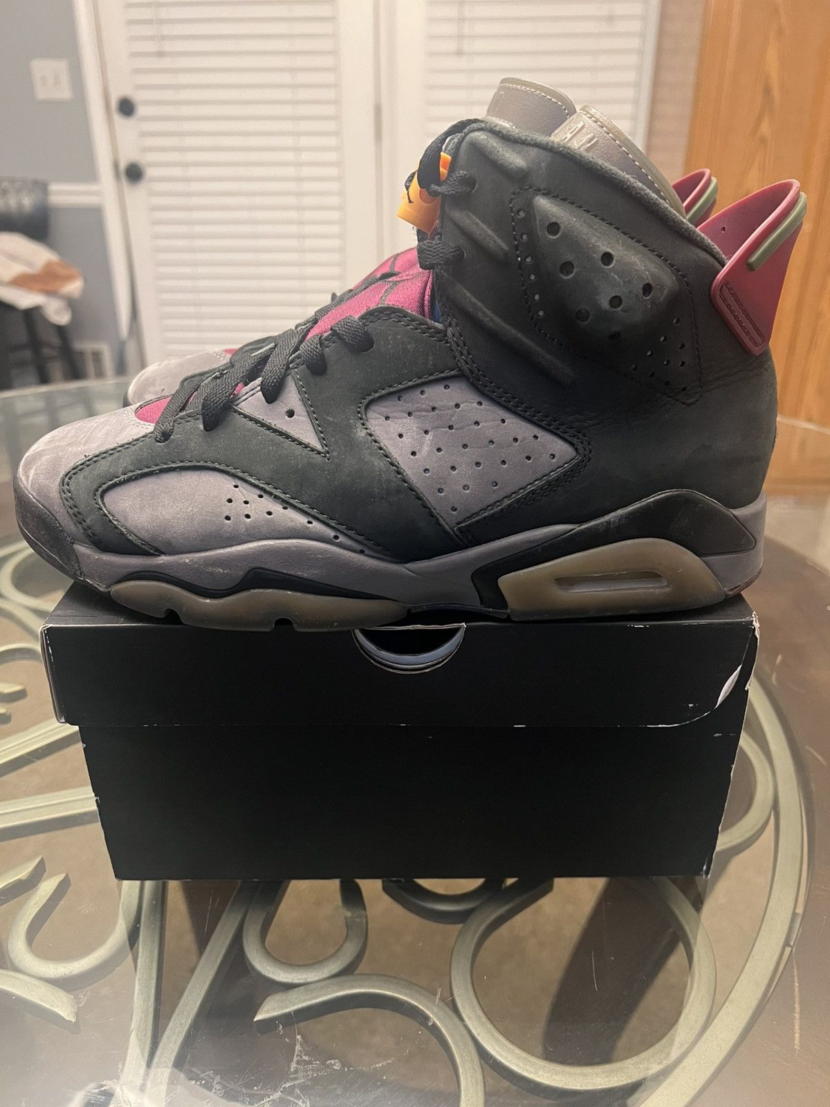 Jordan Brand Jordan 6 Retro “Bordeaux” 2021 Size US 9 / EU 42 - 2 Thumbnail