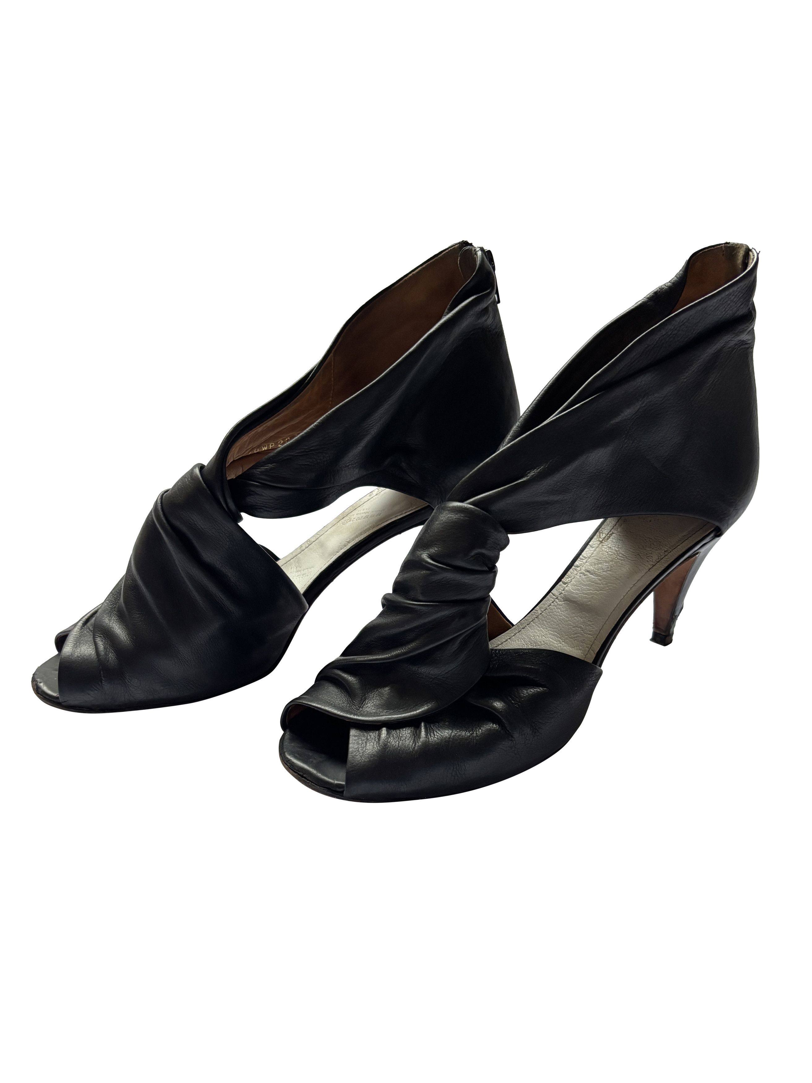 ⚡️QUICK SALE⚡️Maison Margiela Black Peep-Toe Heels