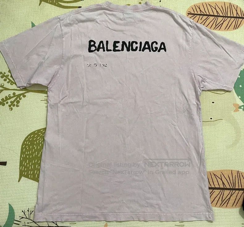Balenciaga Balenciaga Short Sleeve Size US M / EU 48-50 / 2 - 1 Thumbnail