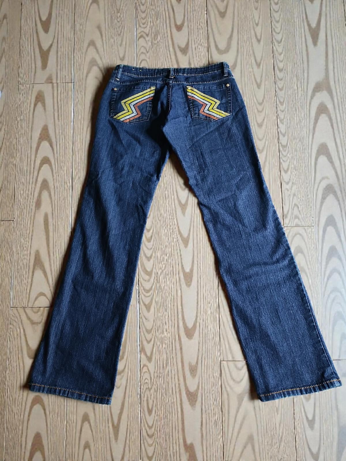 Levi's LEXI Skinny Blue Jeans w/Embroidered Back Pockets Size 7/8 Size 28" / US 6 / IT 42 - 3 Thumbnail