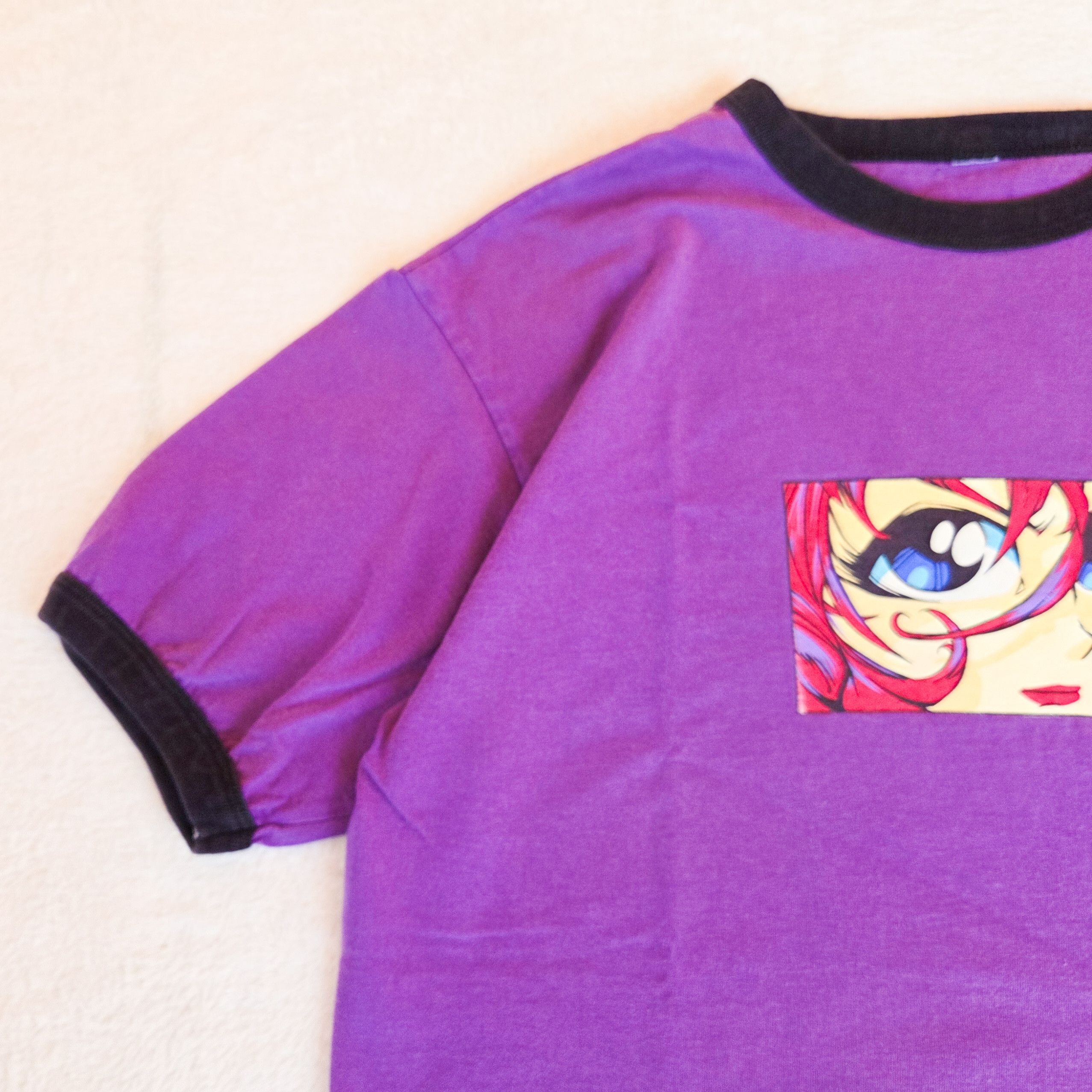 Vintage Hook Ups Pig Pen Anime Girl Tshirt Size US L / EU 52-54 / 3 - 5 Thumbnail