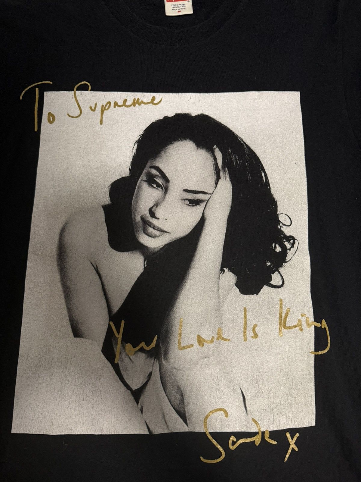 Supreme Supreme sade tee T-SHIRT black Size US M / EU 48-50 / 2 - 2 Thumbnail
