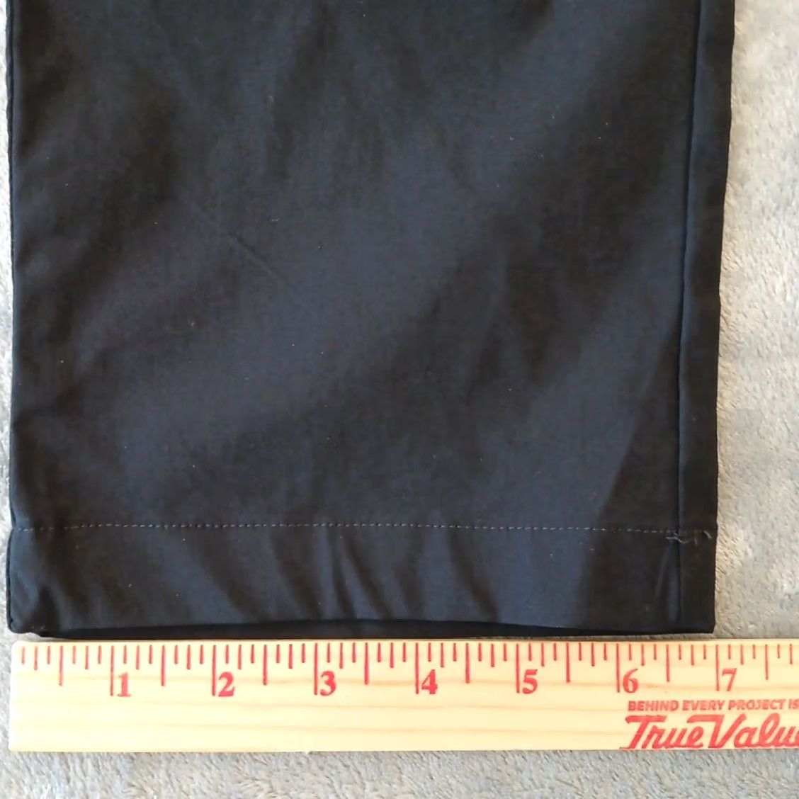 Vintage Stylus Pants Womens Large Black Pockets 36x27.5 High Rise New Size 36" / US 14 / IT 50 - 6 Thumbnail