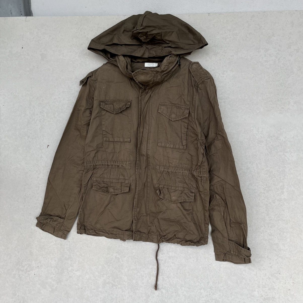 Other Vintage Vibgyor Brown Colour Hooded Jacket Size M Size US M / EU 48-50 / 2 - 2 Thumbnail