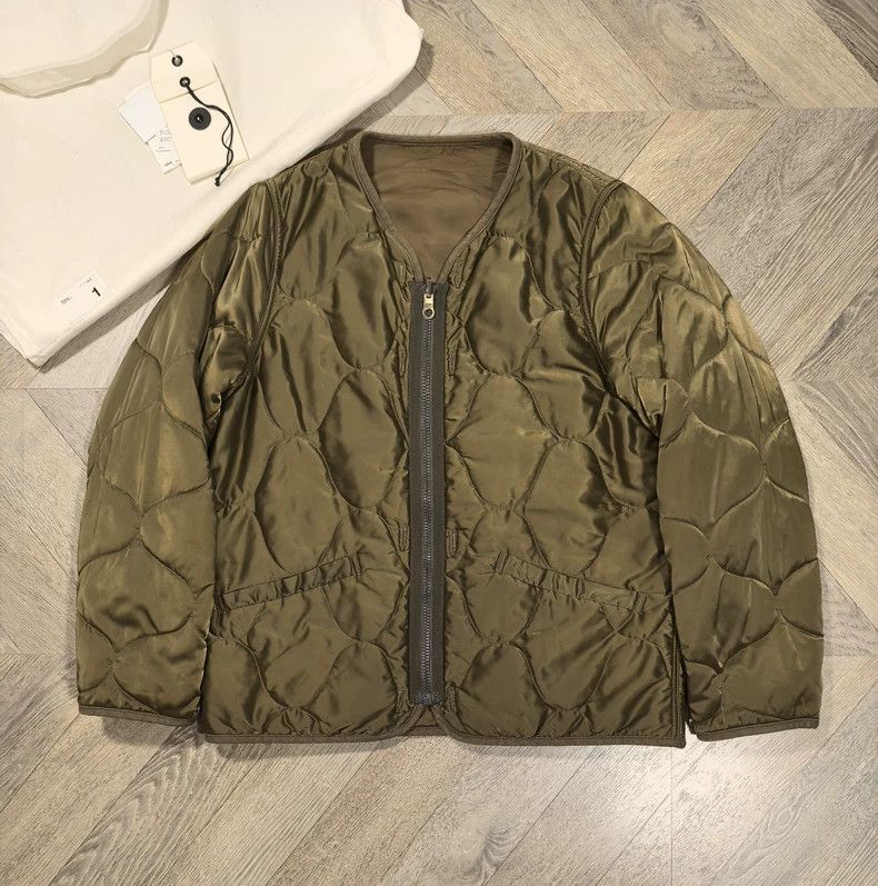 Visvim visvim 19 AW Clay Dye Embroidery Reversible Military Liner Size US S / EU 44-46 / 1 - 1 Thumbnail