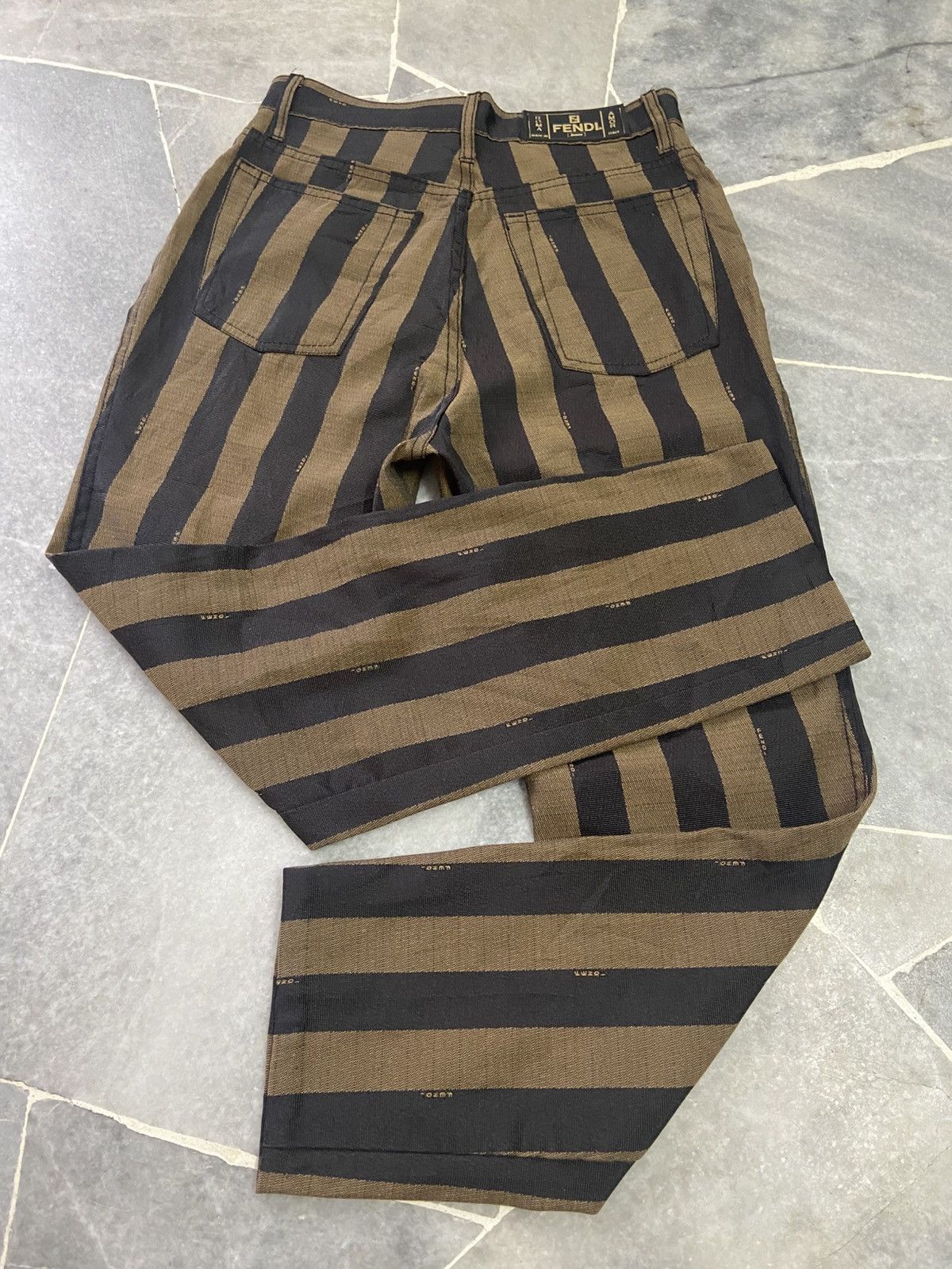 Fendi Vintage Fendi Jeans Zucca monogram Pants Size US 28 / EU 44 - 3 Thumbnail