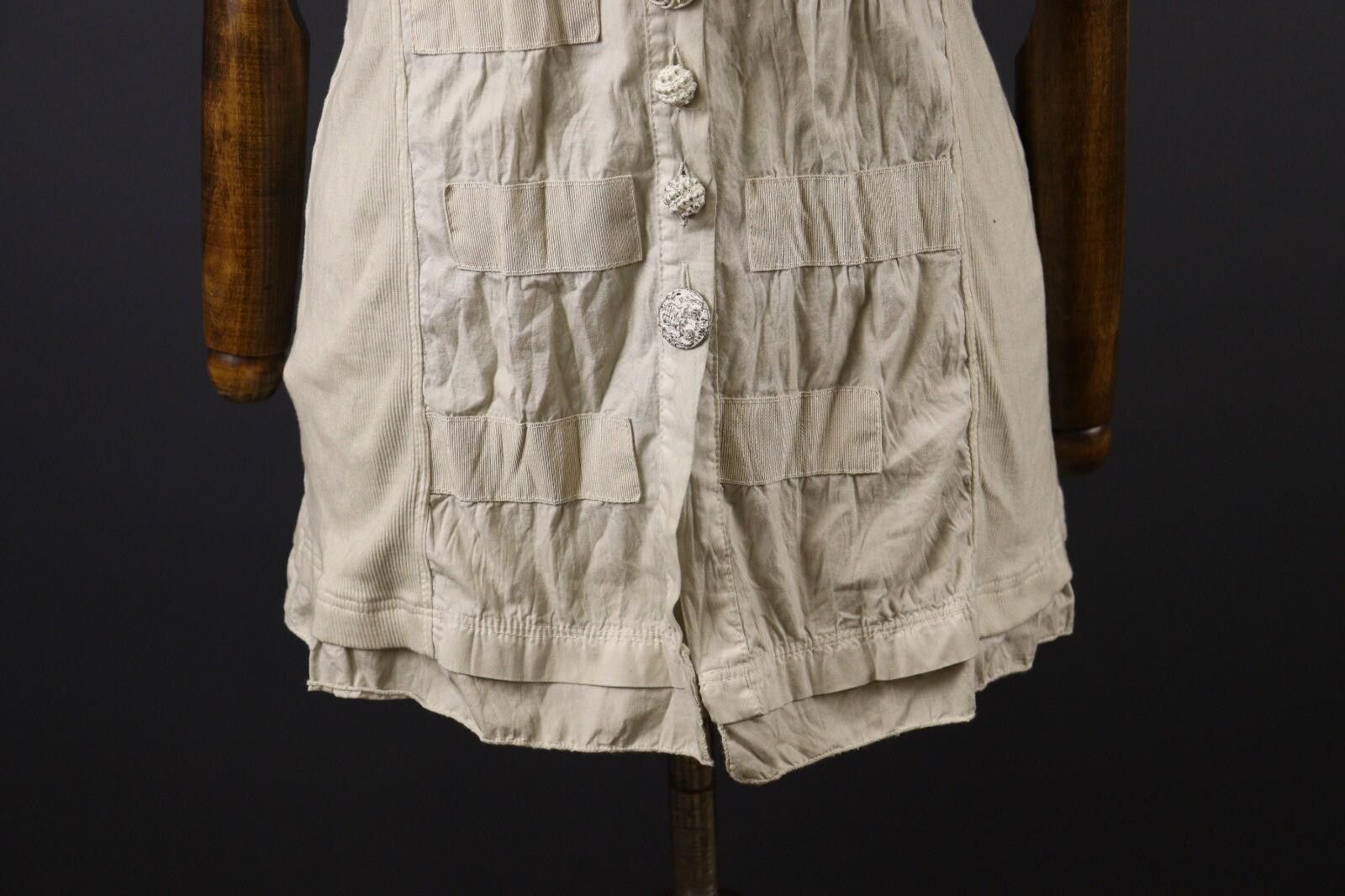The Unbranded Brand Bottega by Elisa Cavaletti Ivory Lagenlook Tank Top Size L Size L / US 10 / IT 46 - 4 Thumbnail