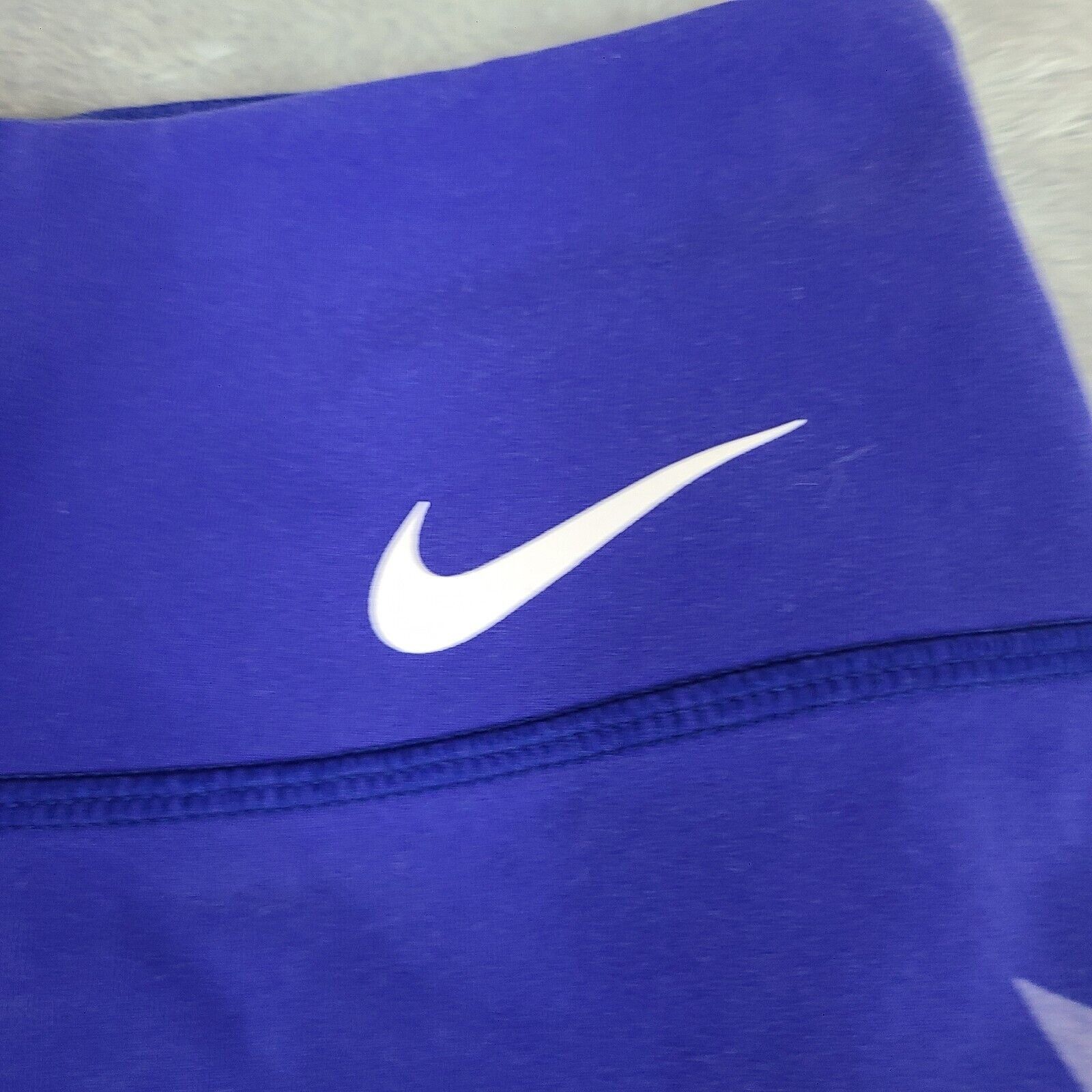 Nike Nike Activewear Leggings Women S Small Blue Geometric Capri Size 28" / US 6 / IT 42 - 3 Thumbnail