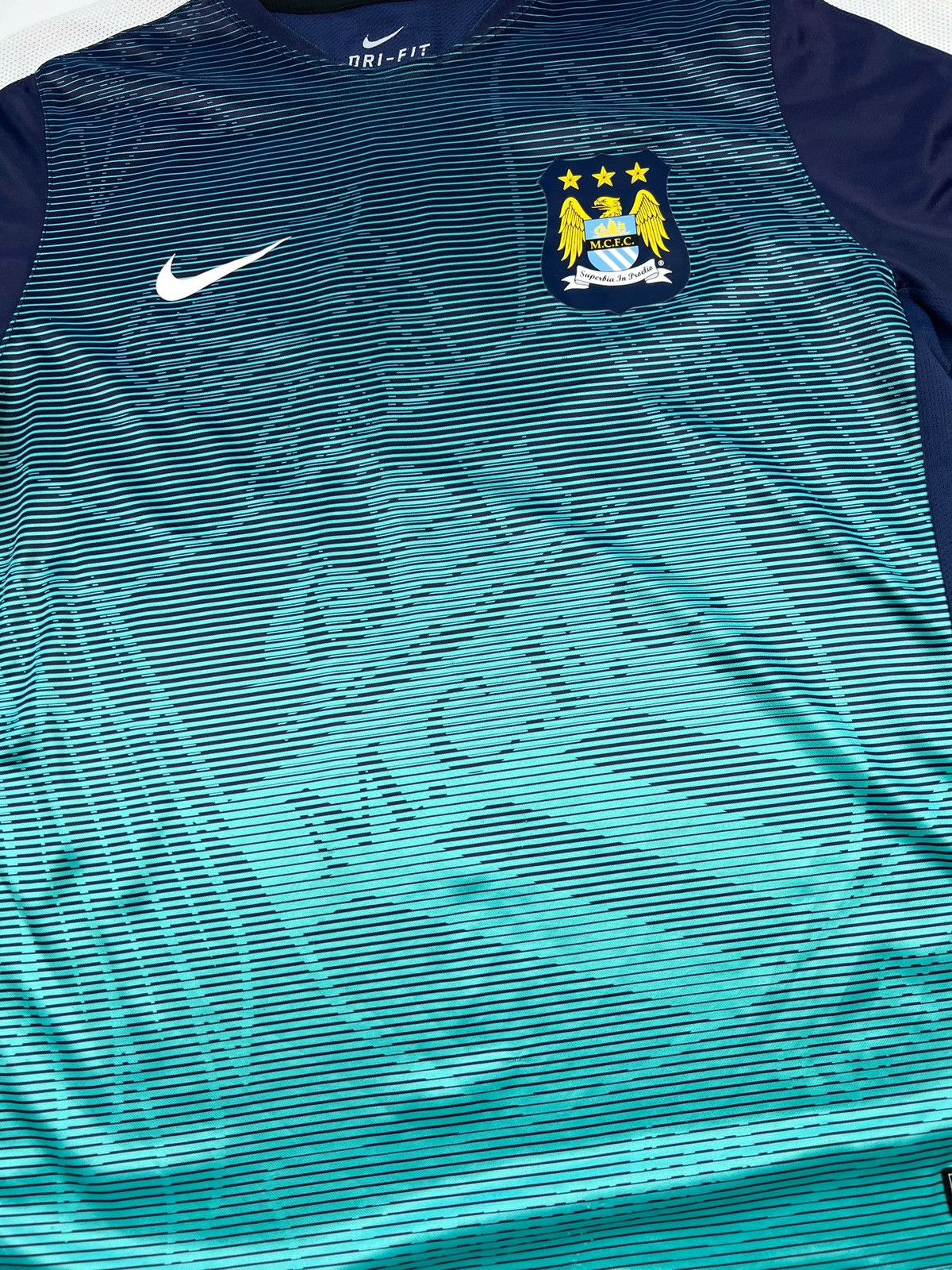 Umbro × Vintage FC MANCHESTER CITY ENGLAND SOCCER NIKE JERSEY Y2K Size US XL / EU 56 / 4 - 6 Thumbnail