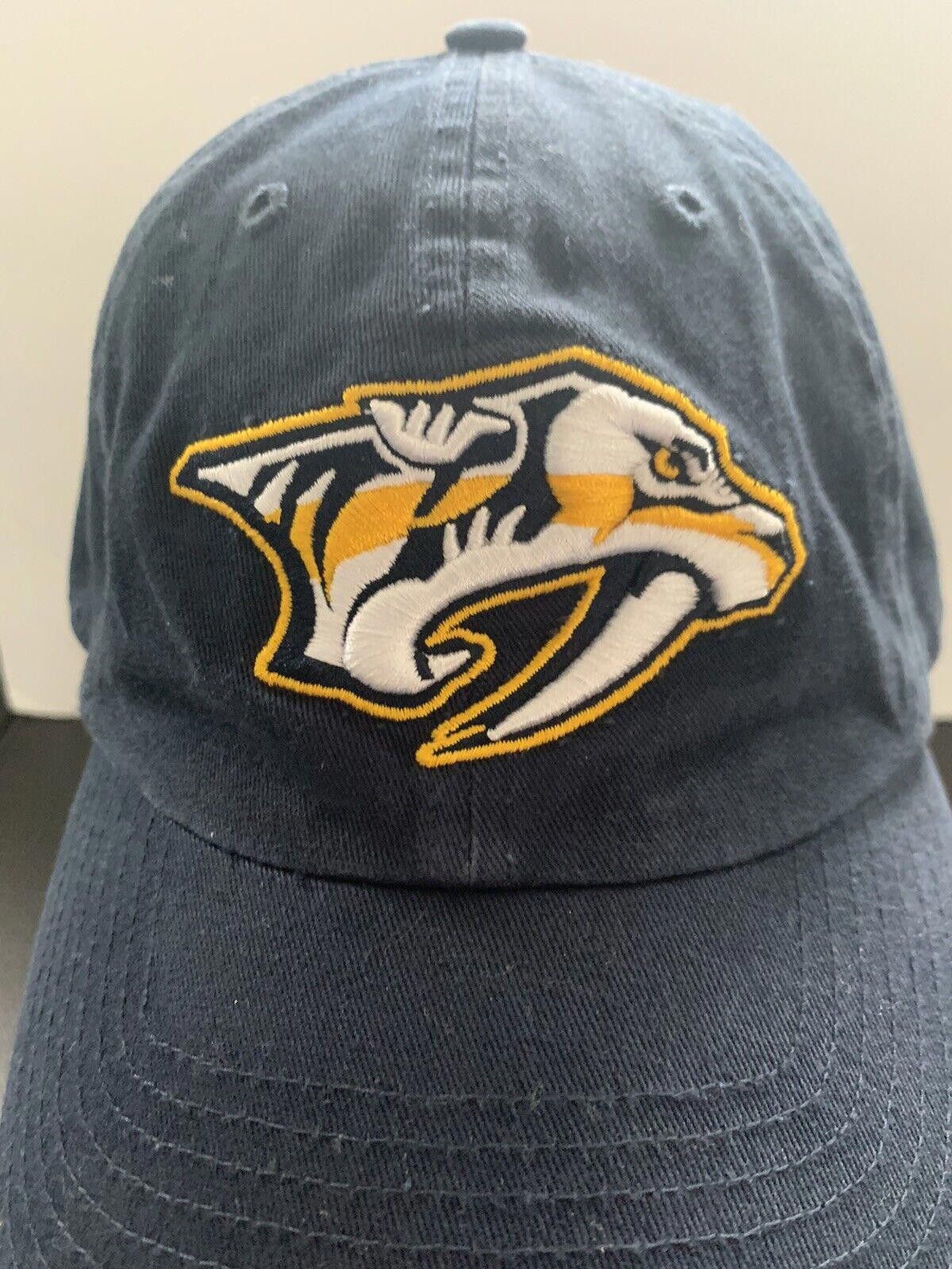 47 Brand Nashville Predators Hat Cap Adult Stretch Fit NHL Hockey Size ONE SIZE - 3 Thumbnail