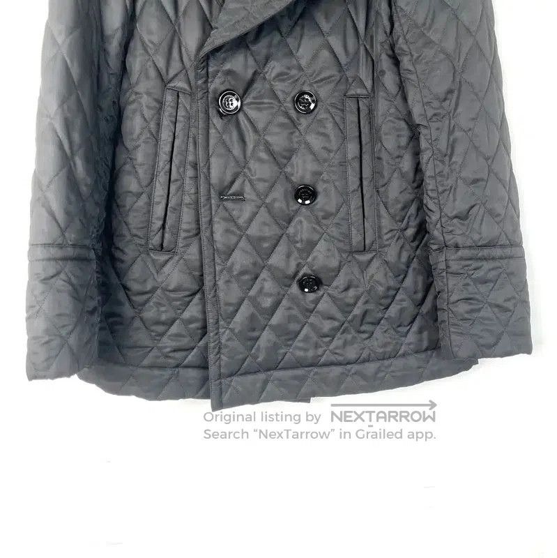 Burberry Burberry Black Quilted Mid-Length Cotton Jacket. Size XS / US 0-2 / IT 36-38 - 3 Thumbnail