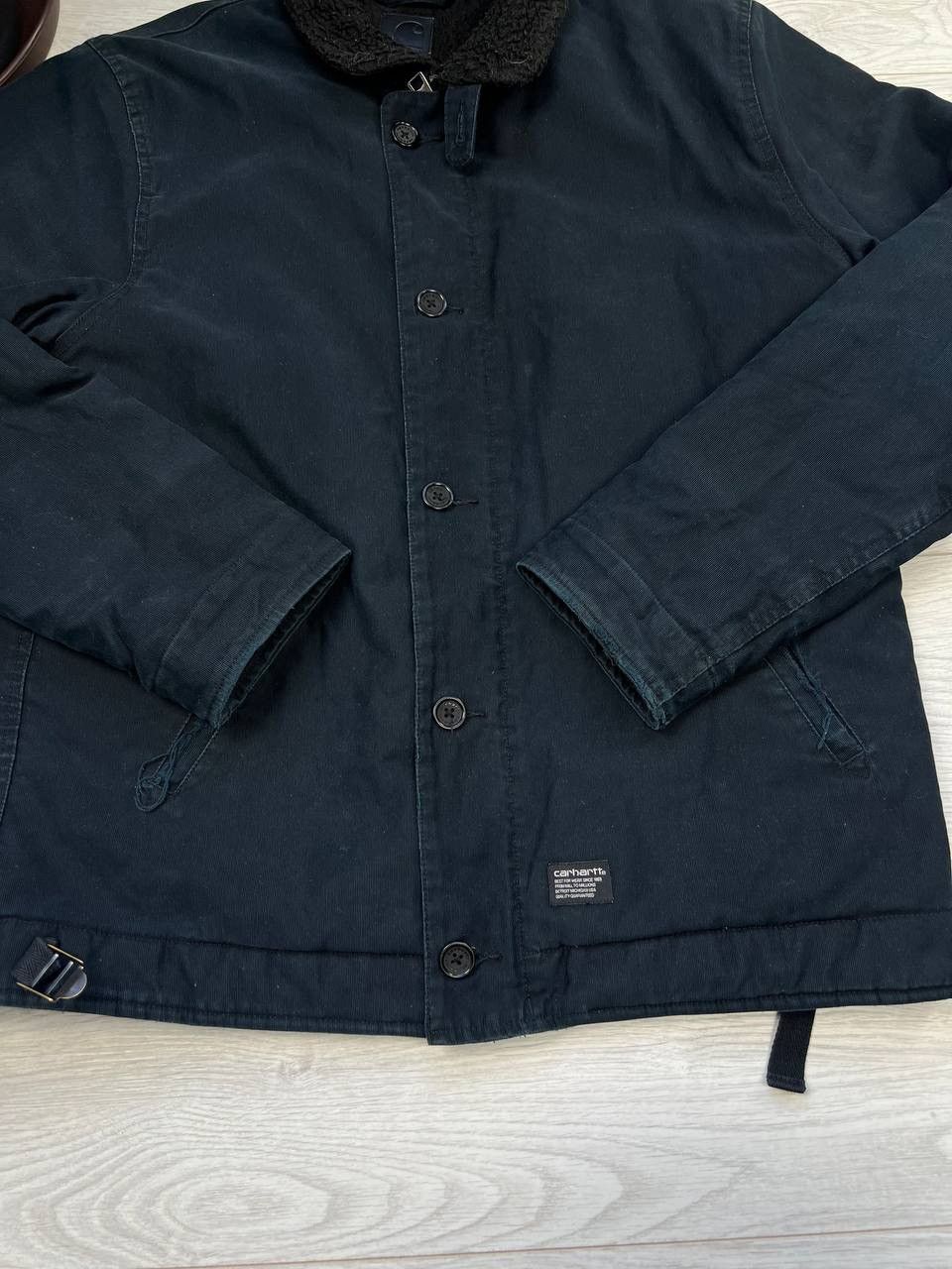 Carhartt Wip Carhartt WIP CRHT Jacket Trenchcoat Size US XL / EU 56 / 4 - 4 Thumbnail