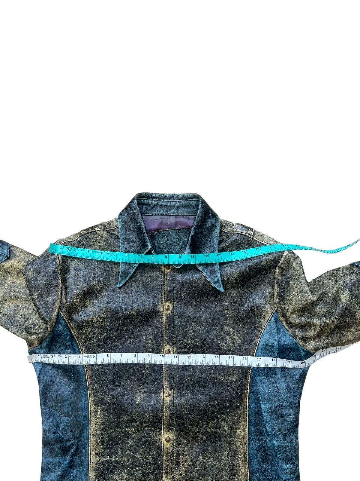 Obelisk Vintage Obelisk Japan Nice Patina Horse Leather Shirt Size US M / EU 48-50 / 2 - 3 Thumbnail
