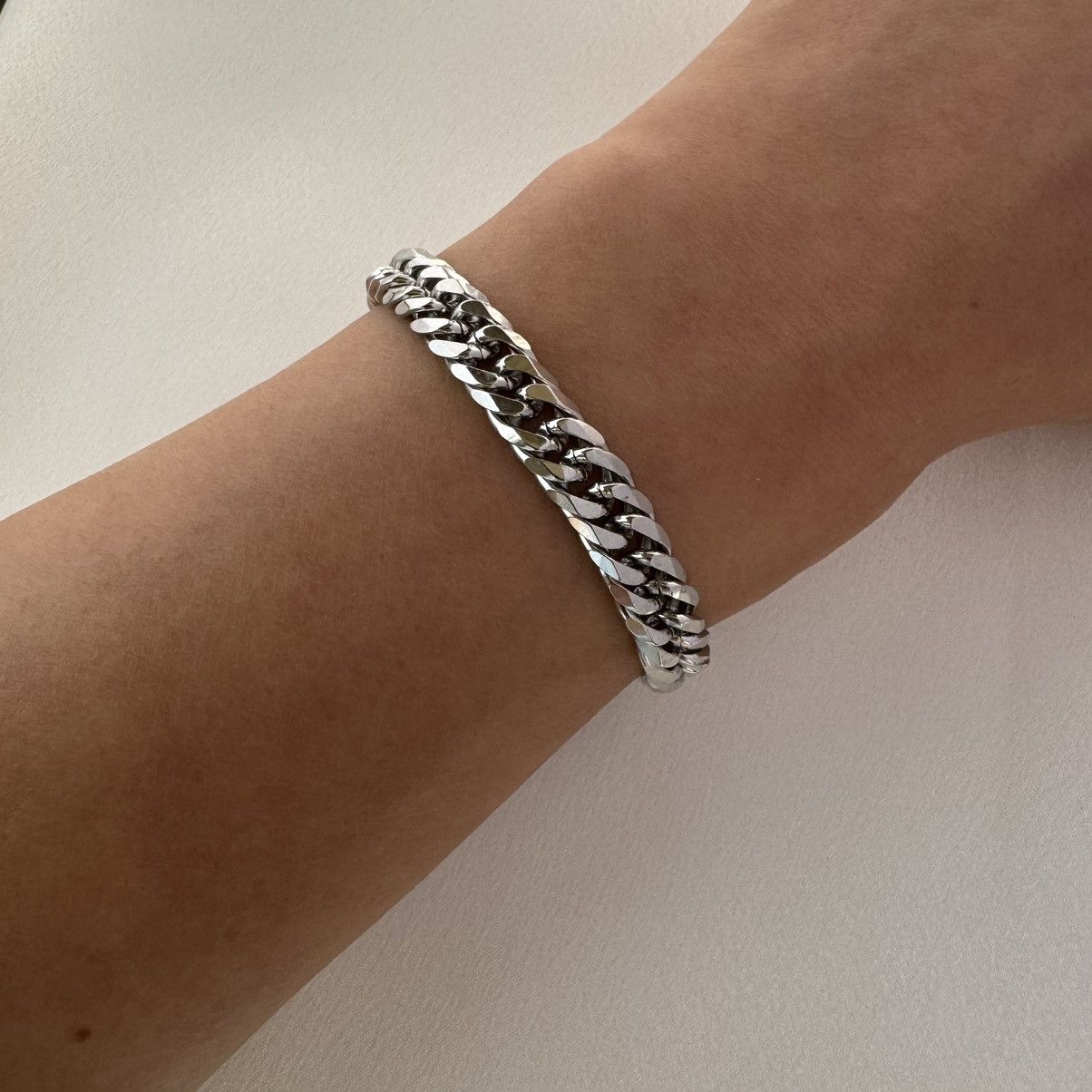 Other Link Chain Bracelet for Men and Women Hip Hop Unisex Style Size ONE SIZE - 6 Thumbnail
