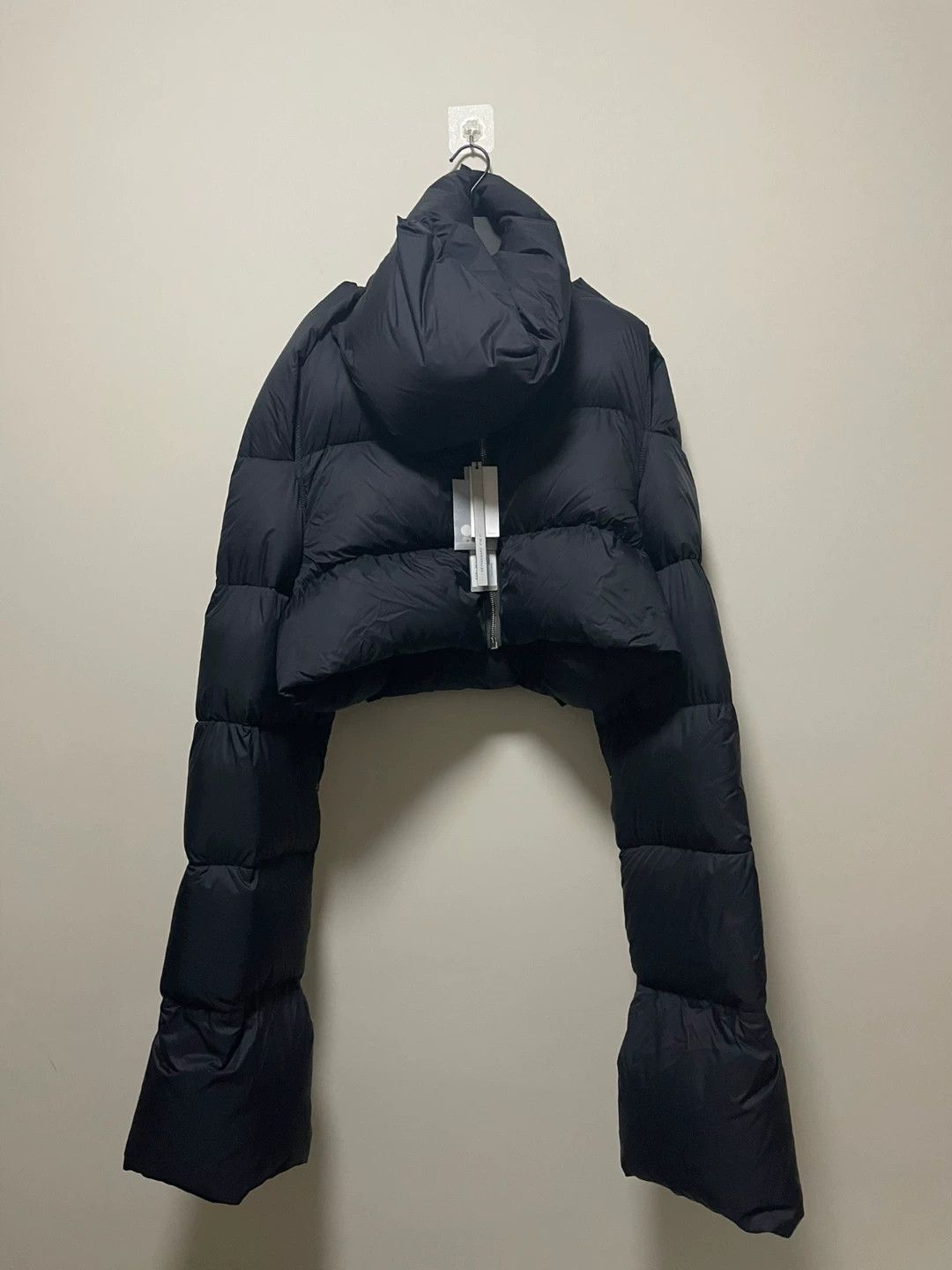 Rick Owens Rick owens Catwalk show scarf down jacket Size US L / EU 52-54 / 3 - 1 Thumbnail