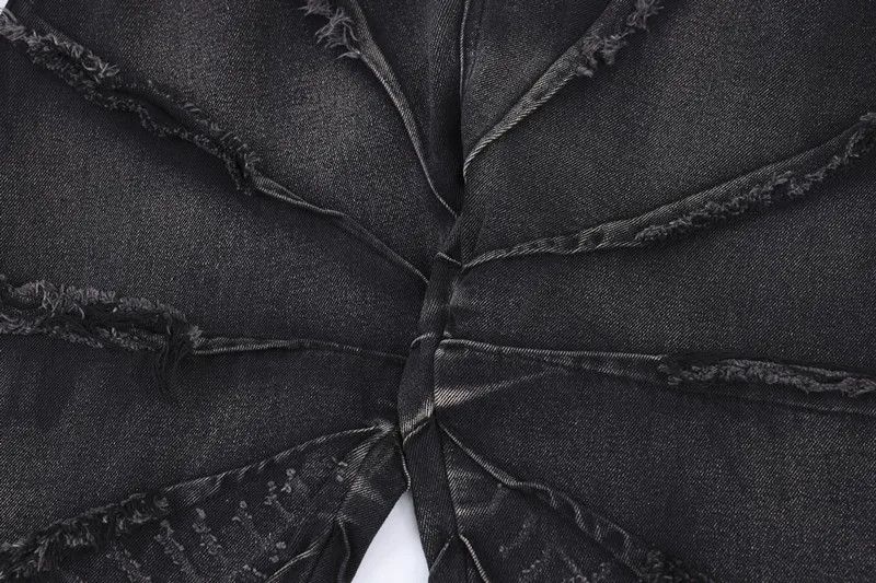 Japanese Brand Baggy Stacked Jeans Pants Size US 33 - 6 Thumbnail