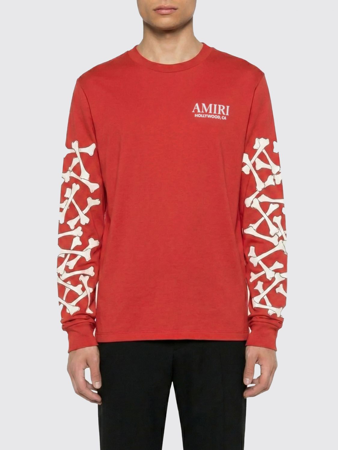 Amiri Amiri T-Shirt Men Red Size US M / EU 48-50 / 2 - 1 Thumbnail