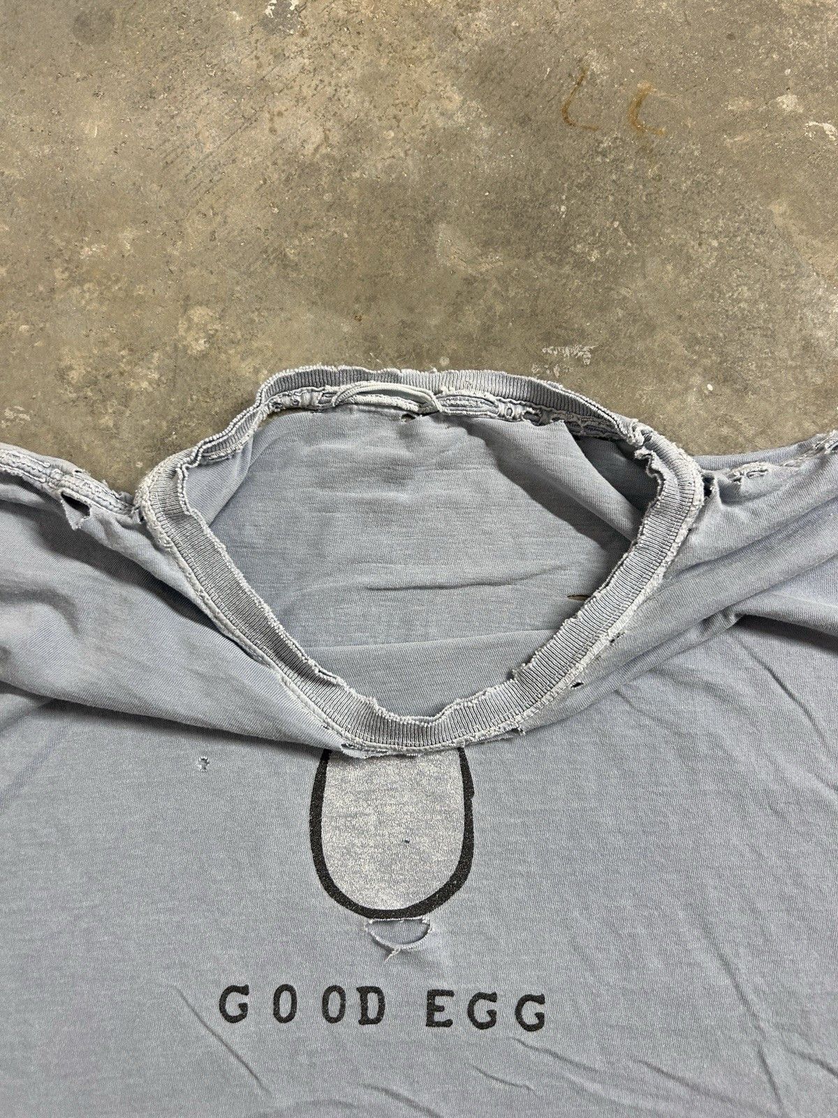 Vintage Vintage 00’s Good Egg Distressed Faded T-Shirt Size Large Size US L / EU 52-54 / 3 - 2 Thumbnail