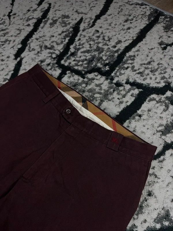 Burberry Burberry straight cropped trousers, purple pattern 44 Size 30" / US 8 / IT 44 - 3 Thumbnail