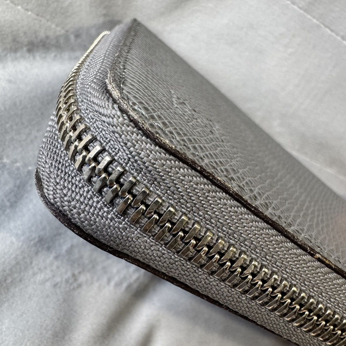 Louis Vuitton Louis Vuitton Men's Tiaga Gray Leather Vertical Zippy Wallet Size ONE SIZE - 6 Thumbnail
