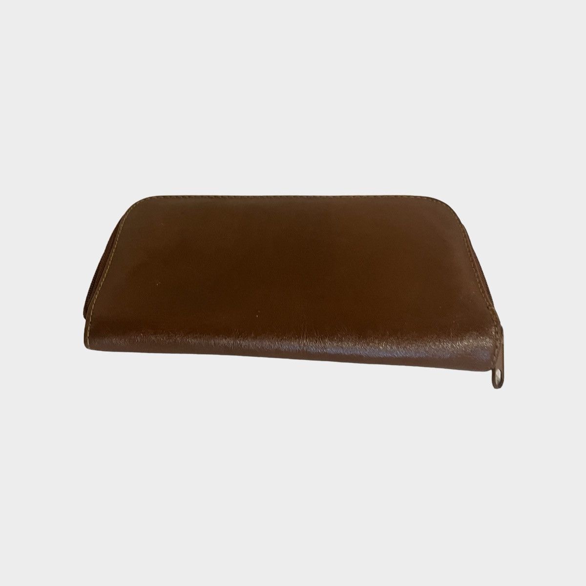 Vintage Vintage 1980's Leather Wallet Size ONE SIZE - 6 Thumbnail