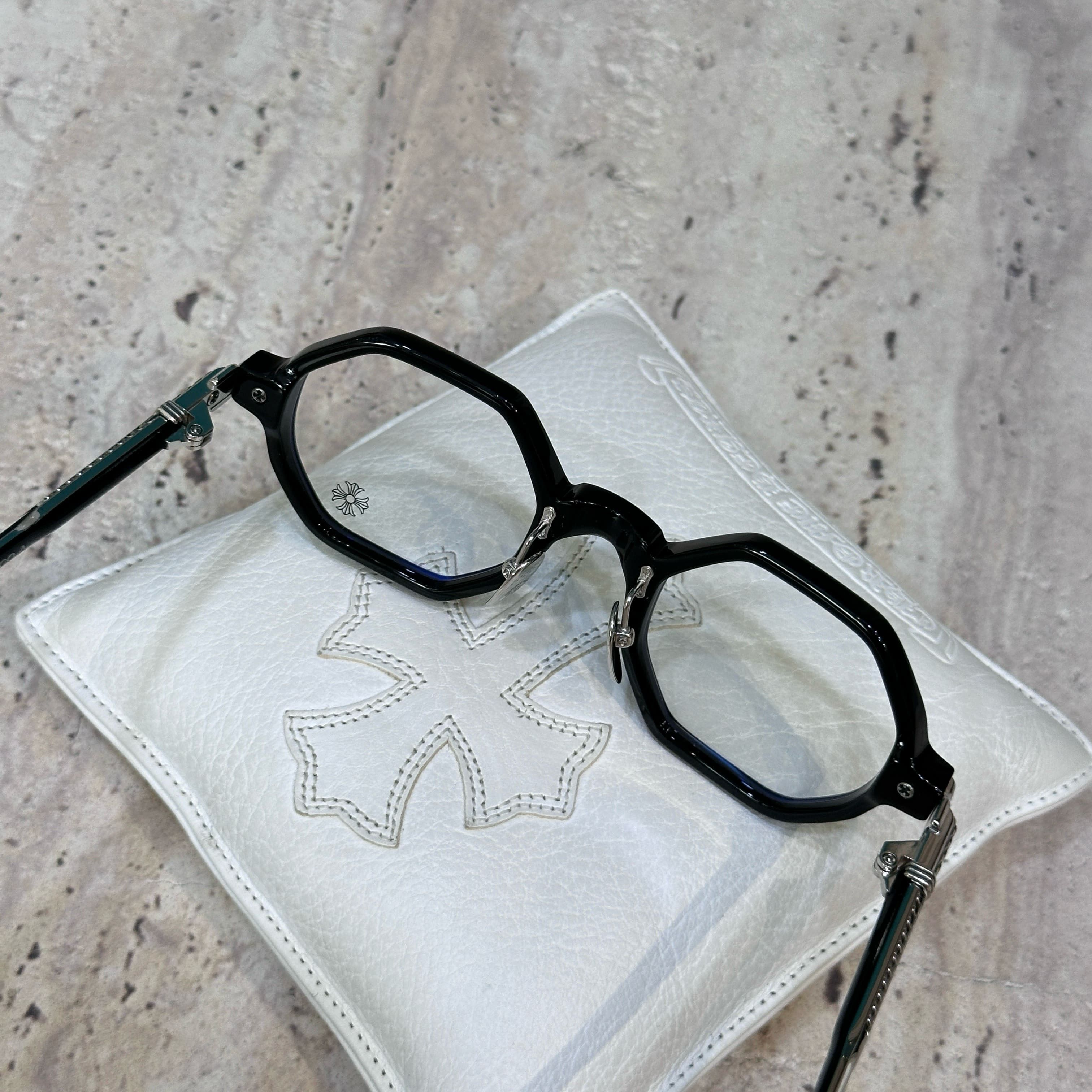 Chrome Hearts CHROME HEARTS Clitco-A BK Eyeglasses Size ONE SIZE - 6 Thumbnail