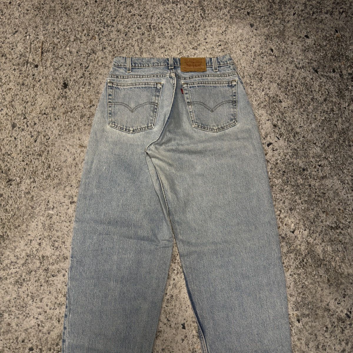 Levi's 90s Levi’s 560 Light Wash Jeans USA ERD Grunge Chrome Size US 31 - 8 Thumbnail