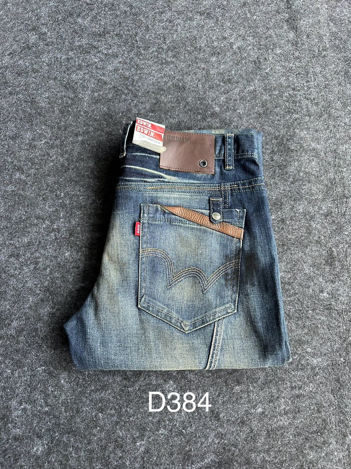 Edwin Edwin S503 Edge Flare Design Denim 32x32 D384 Size US 32 / EU 48 - 19 Thumbnail