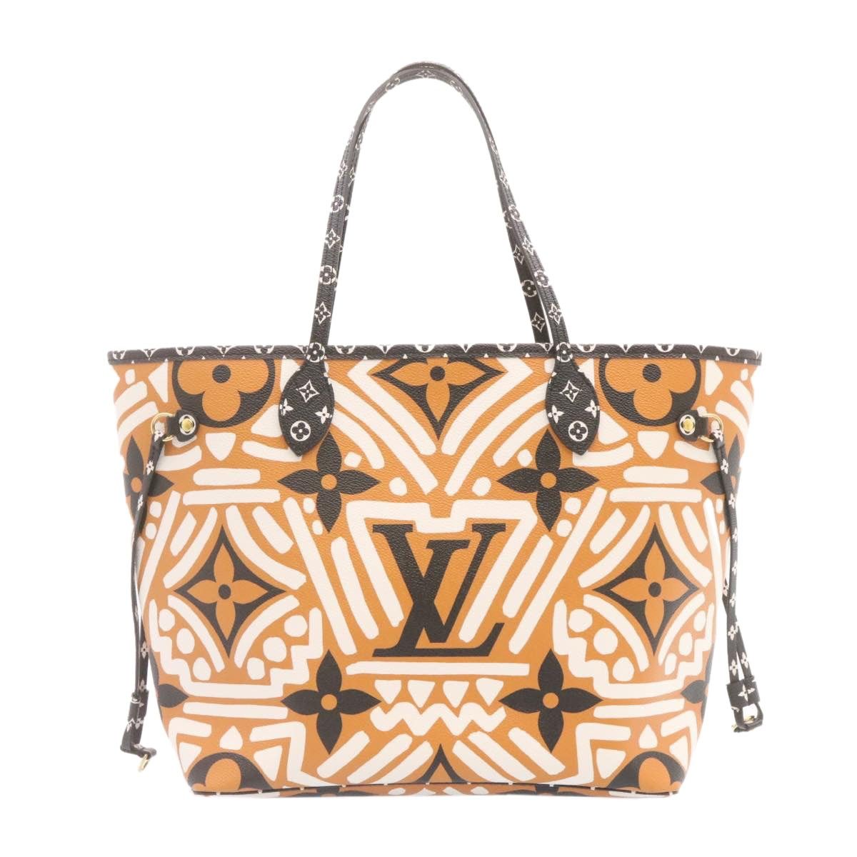 Louis Vuitton LOUIS VUITTON Monogram Giant Neverfull MM Tote Bag Caramel Size ONE SIZE - 13 Thumbnail