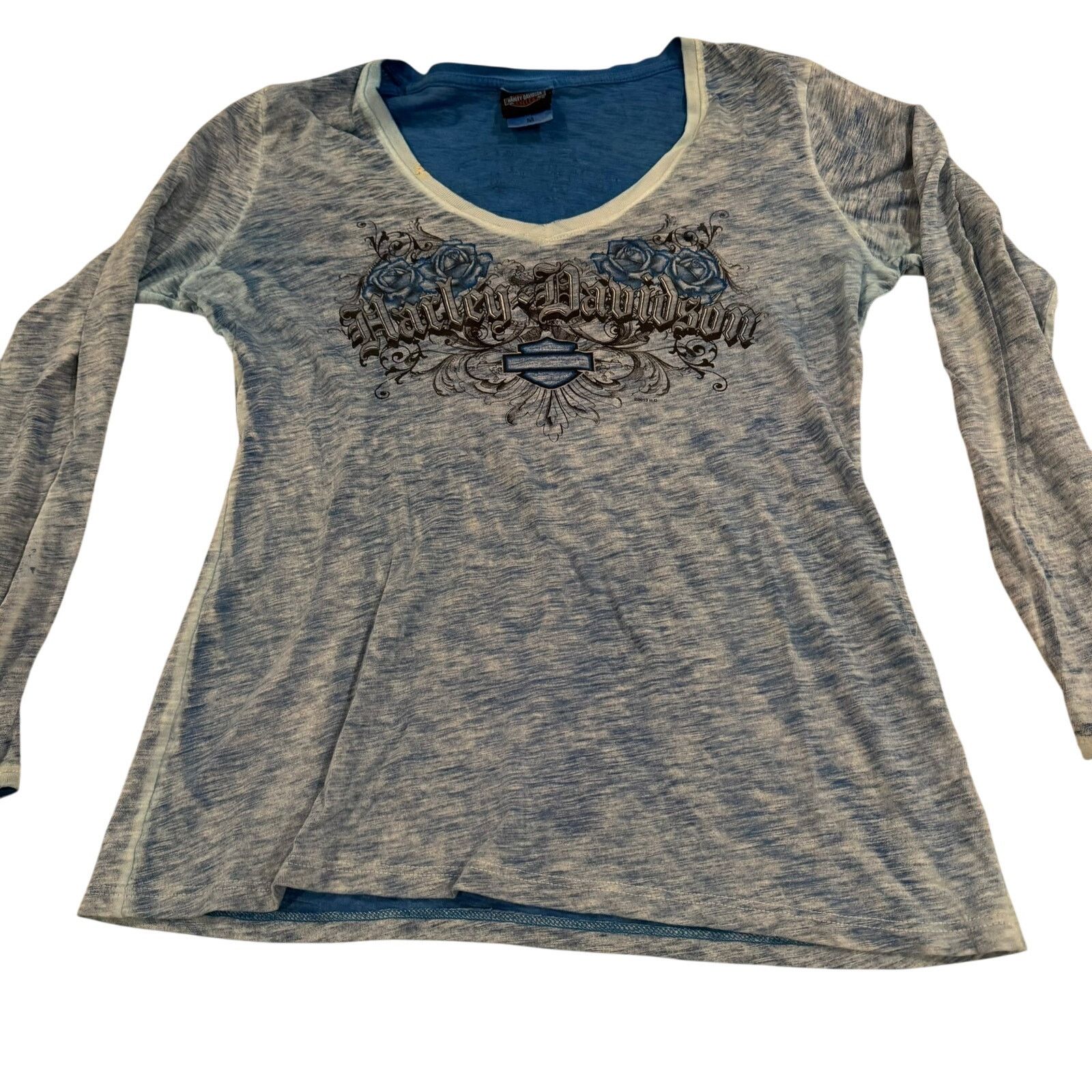 Harley Davidson Harley Davidson Long Sleeve T Shirt Size M / US 6-8 / IT 42-44 - 1 Thumbnail