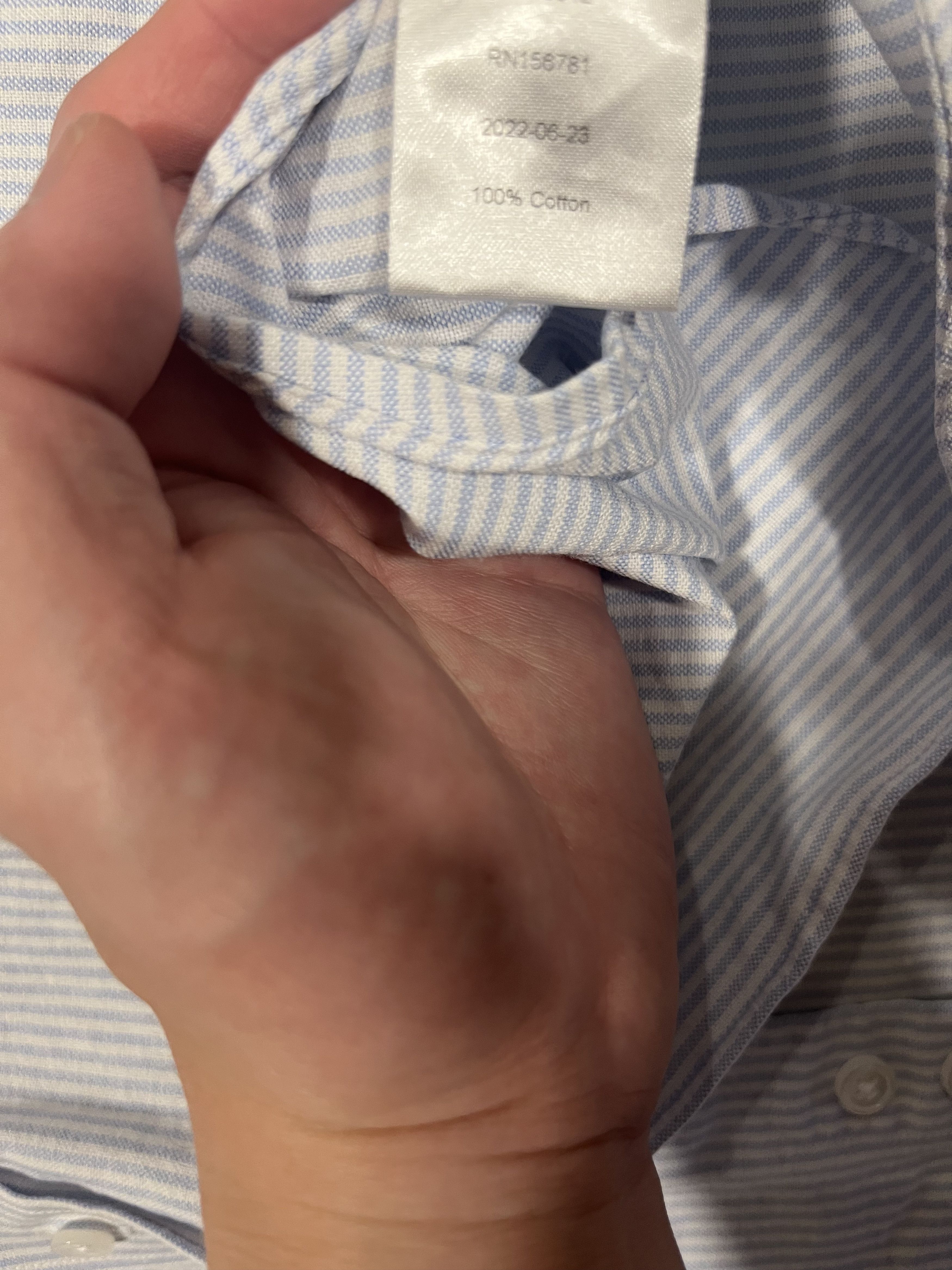 Spier & Mackay Spier and Mackay custom blue white striped oxford Size US S / EU 44-46 / 1 - 3 Thumbnail