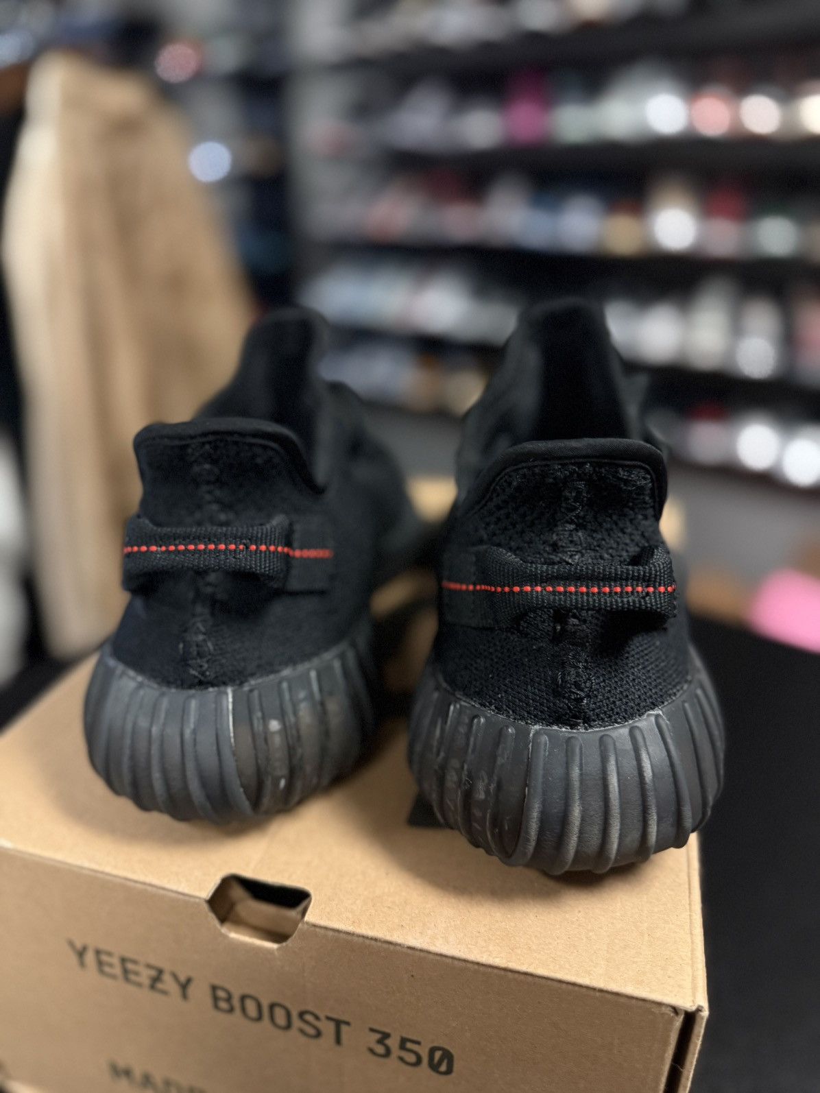 Adidas × Yeezy Yeezy 350 Bred (CP9652) Size 10 W Box 🧼 Size US 10 / EU 43 - 9 Thumbnail