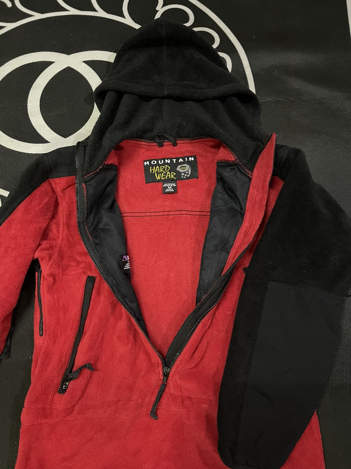 Polartec Mountain Hardwear USA fleece gorpcore pullover jacket Size US M / EU 48-50 / 2 - 4 Thumbnail