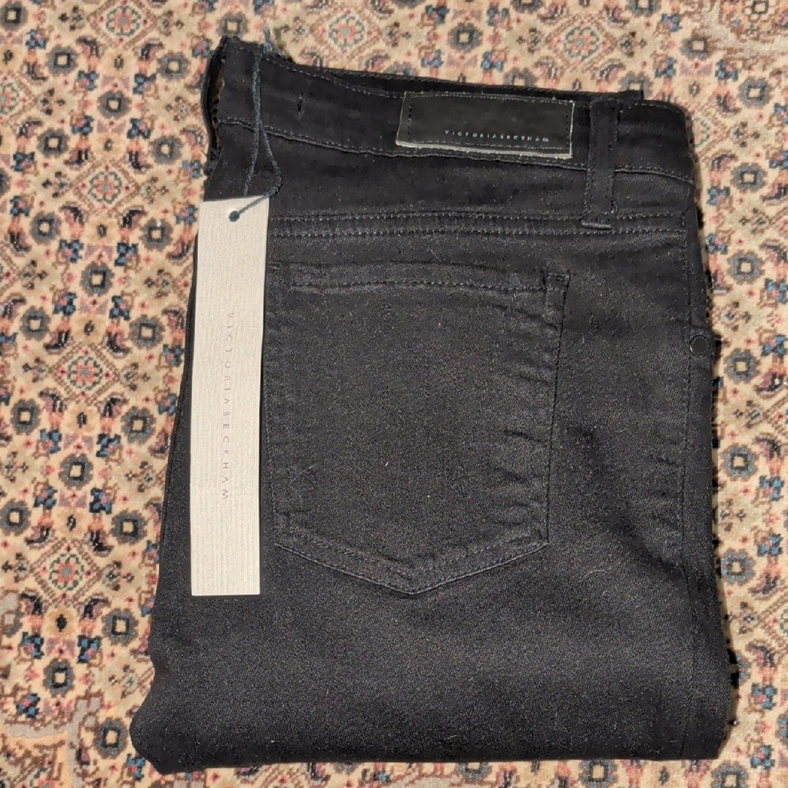 Victoria Beckham Victoria Beckham Womens Dark Jeans Size 27 Size 27" / US 4 / IT 40 - 1 Thumbnail