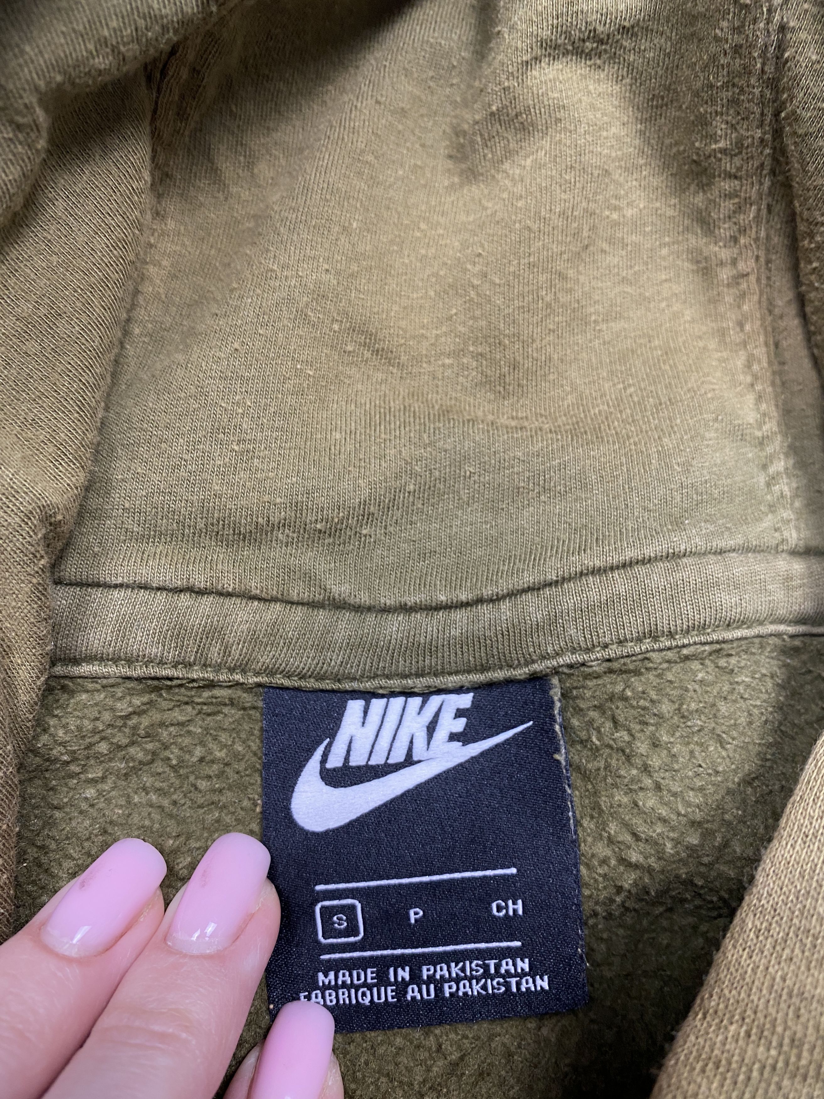 Nike × Vintage Nike Vintage Mens Mini Swoosh Hoodie Size US S / EU 44-46 / 1 - 5 Thumbnail
