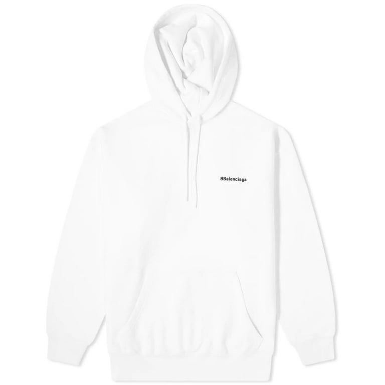 Balenciaga Balenciaga Logo Hoodie Sweatshirt Size US M / EU 48-50 / 2 - 1 Thumbnail