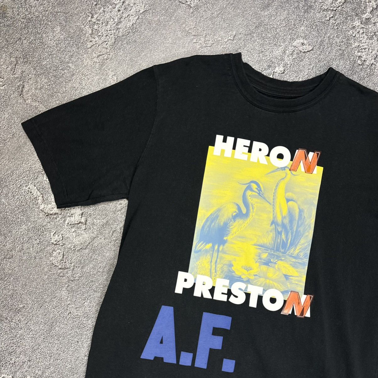 Heron Preston Heron Preston Oversized Tee T-shirt Graphic logo size M Size US M / EU 48-50 / 2 - 4 Thumbnail