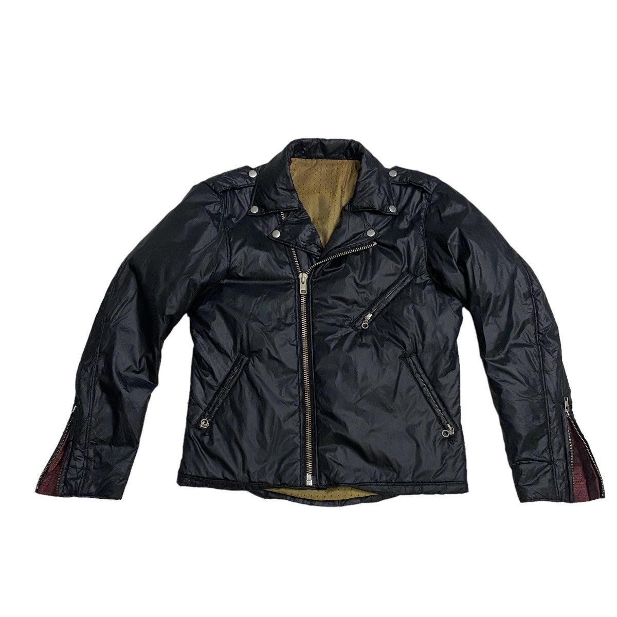 Japanese Brand Double collar pertex rider jacket Size US M / EU 48-50 / 2 - 10 Thumbnail