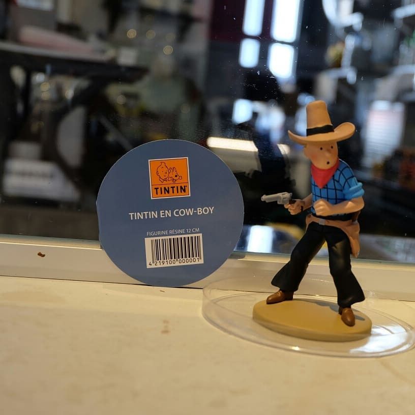 Cartoon Network Tin-Tin Tin Tin En Cow-Boy toys cartoon Figure Rèsine 12 cm Size ONE SIZE - 8 Thumbnail