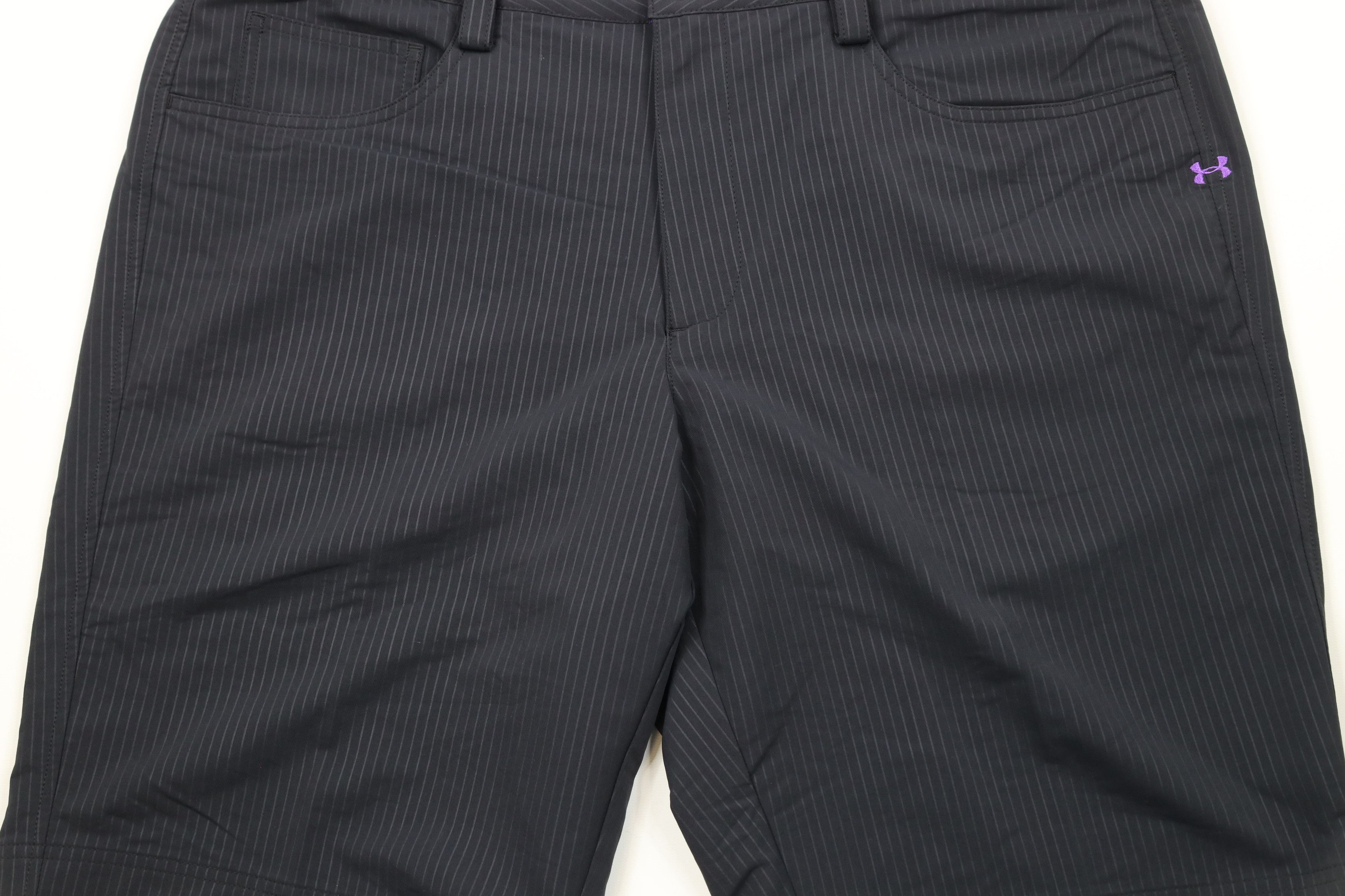 Under Armour × Vintage Under Armour Stretch Golfing Golf Chino Shorts Black Size US 38 / EU 54 - 3 Thumbnail