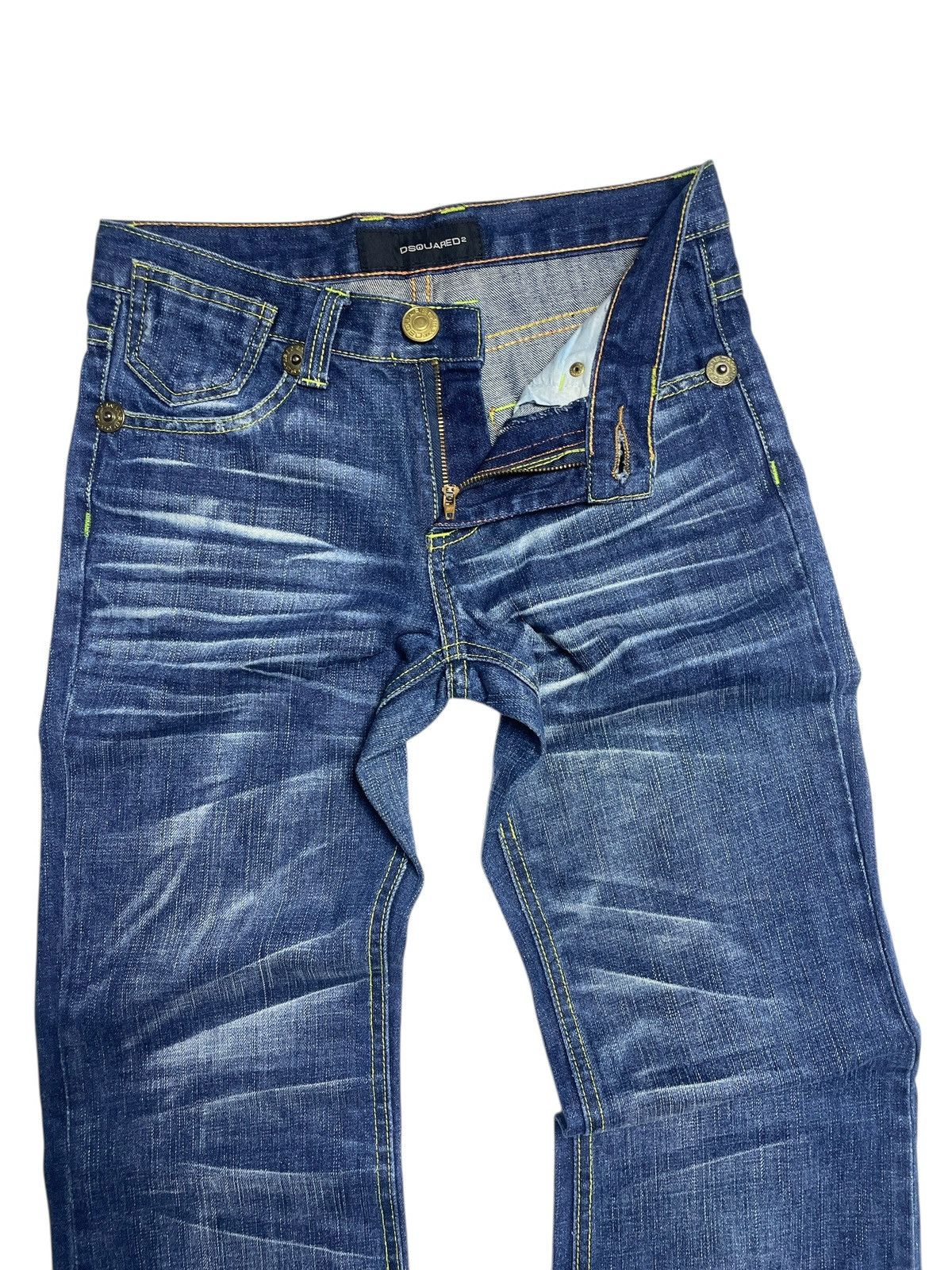 Dsquared2 Dsquared2 Spring 85 Washed Bootcut Jeans Size US 28 / EU 44 - 6 Thumbnail