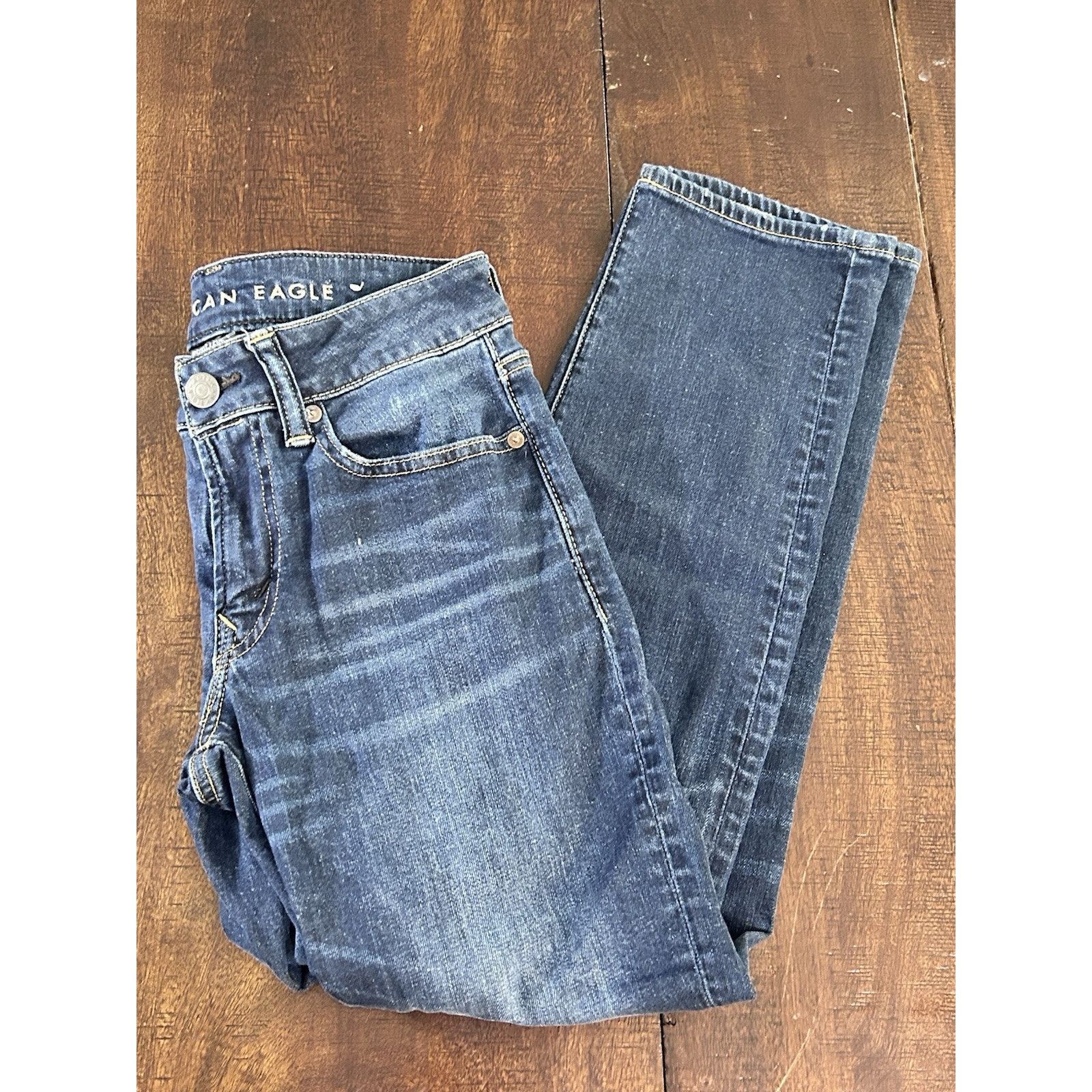 American Eagle Outfitters american eagle jeans men Slim Straight 26x28 Next Level Flex Size US 26 / EU 42 - 1 Thumbnail