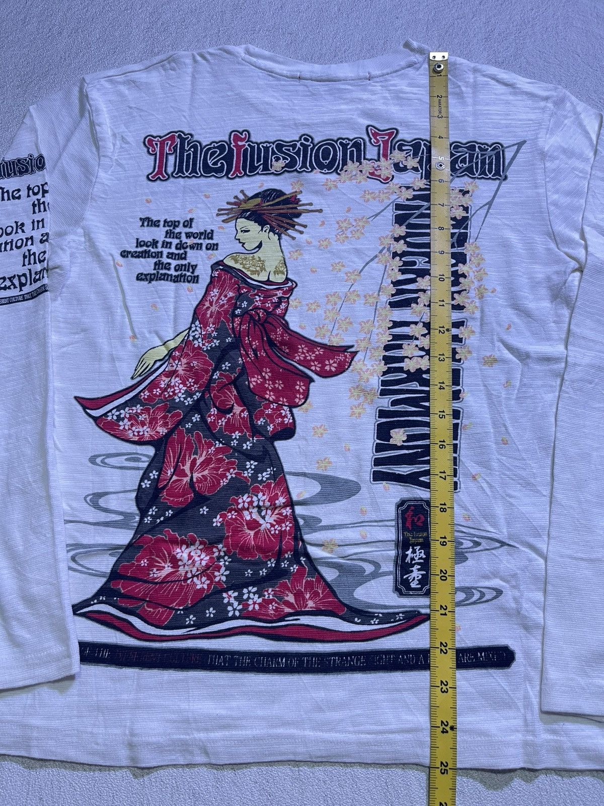 Japanese Brand VTG Y2K long sleeve tshirt japanese style Size US M / EU 48-50 / 2 - 11 Thumbnail